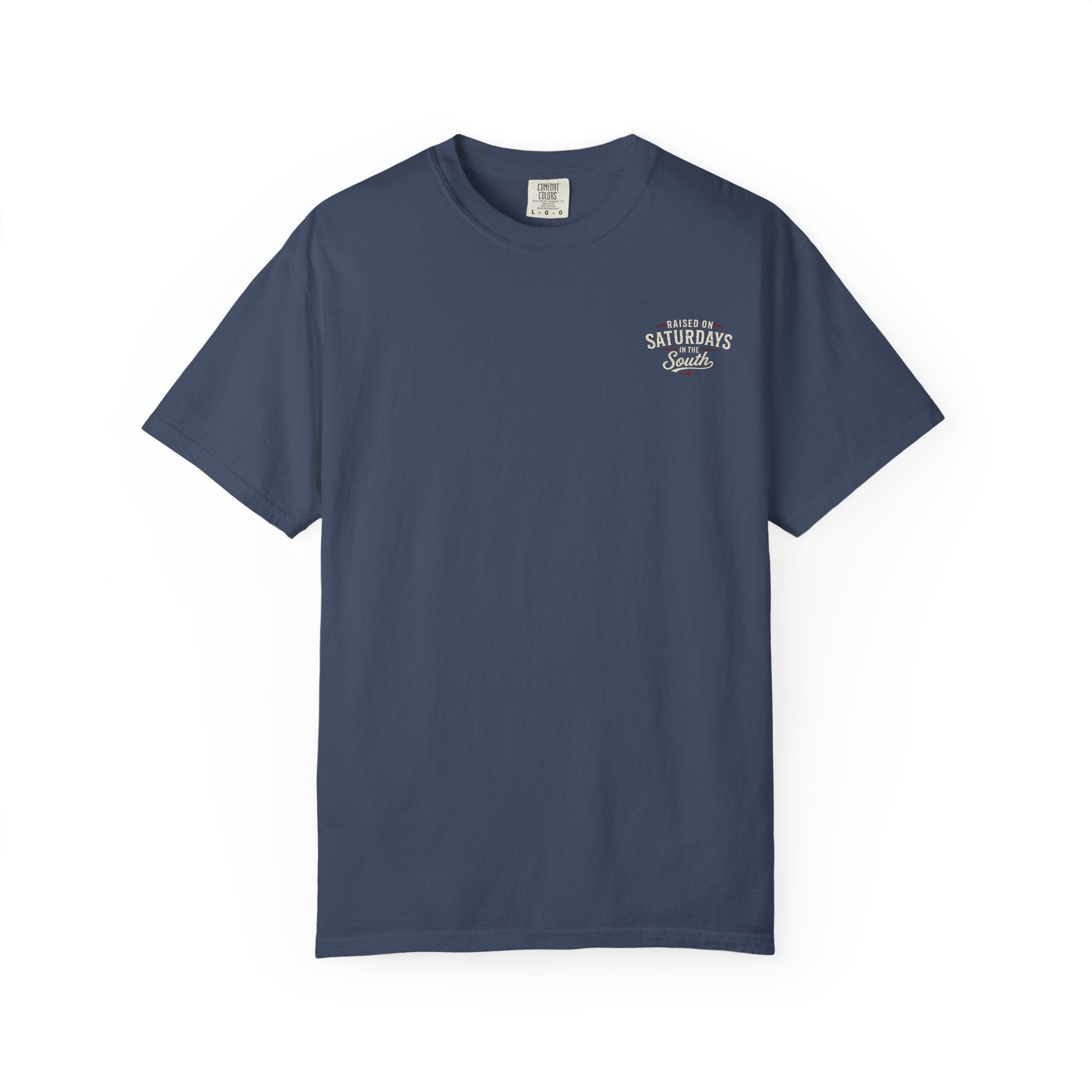 Raised On Saturdays In The South T-Shirt — Relaxing Saturday Morning In The Mountains
