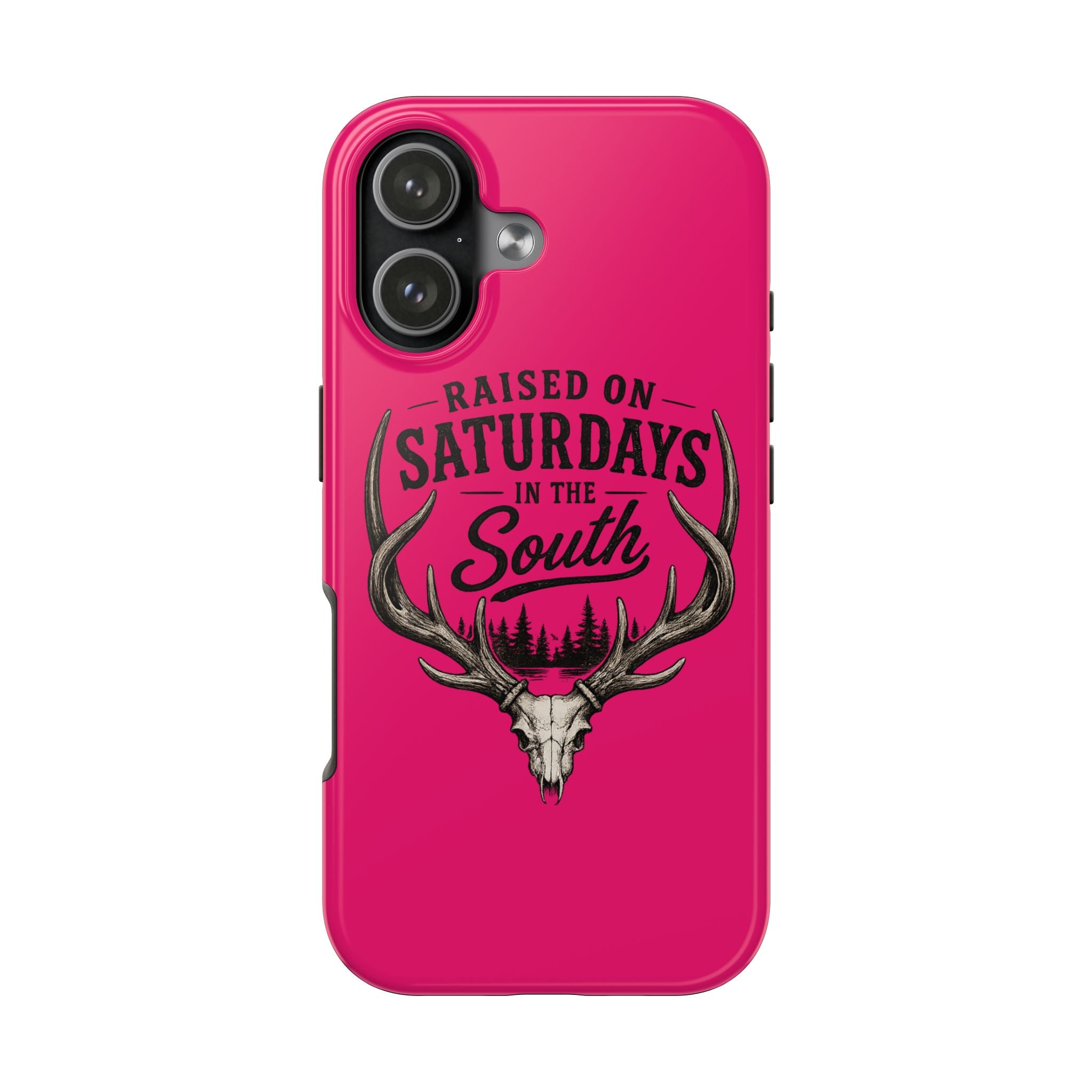 The Spreads Runs Deep In The Woods Phone Case-(pink)