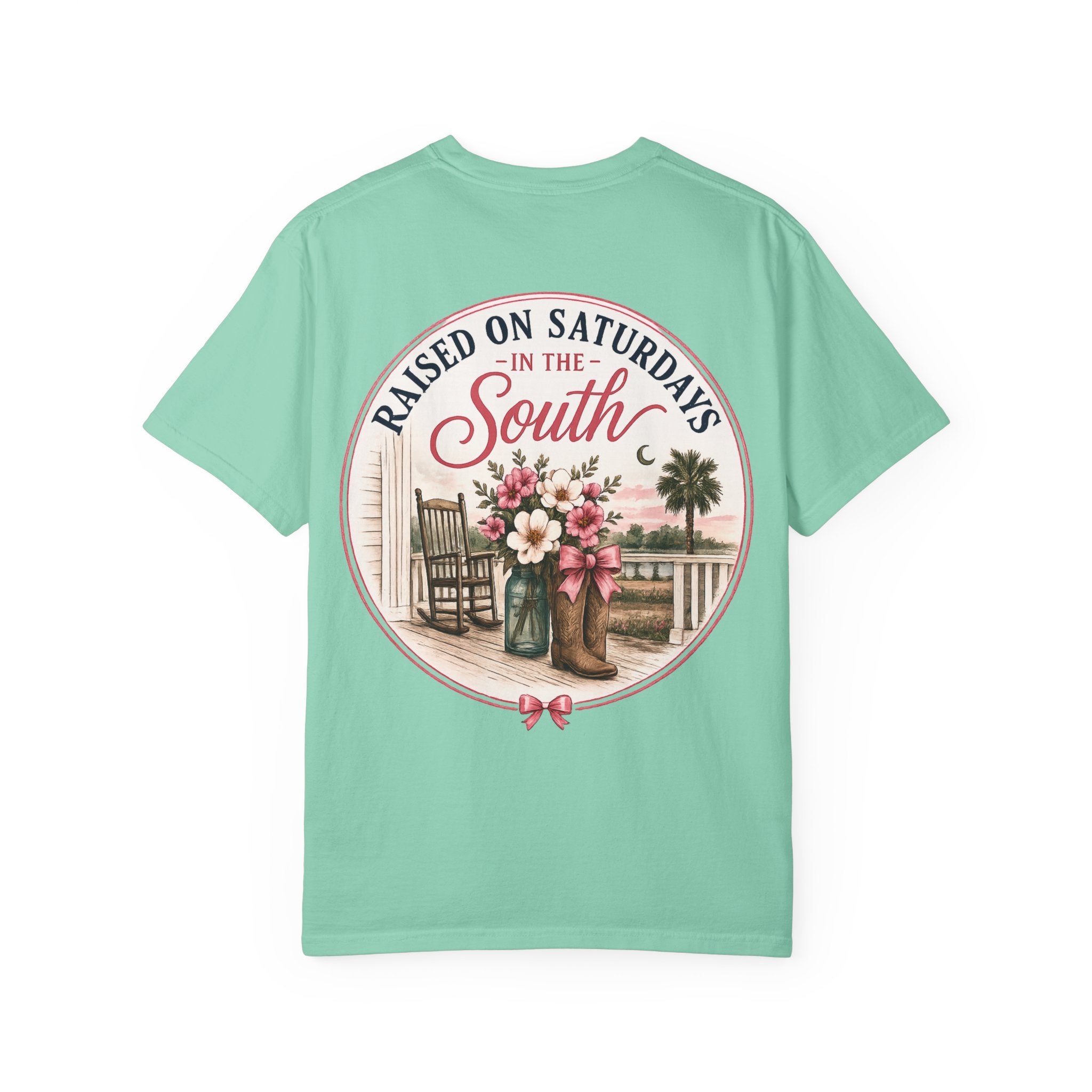 Raised On Saturdays In The South T-shirt