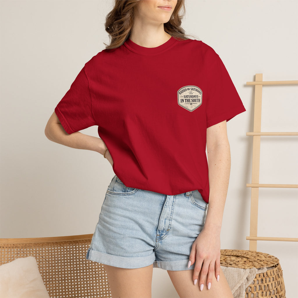 Raised On Saturdays In The South Southern Turkey Hunting T-Shirt