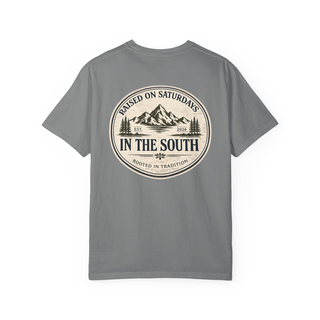 Raised On Saturdays In The South Classic T-Shirt-Mountain Seasons