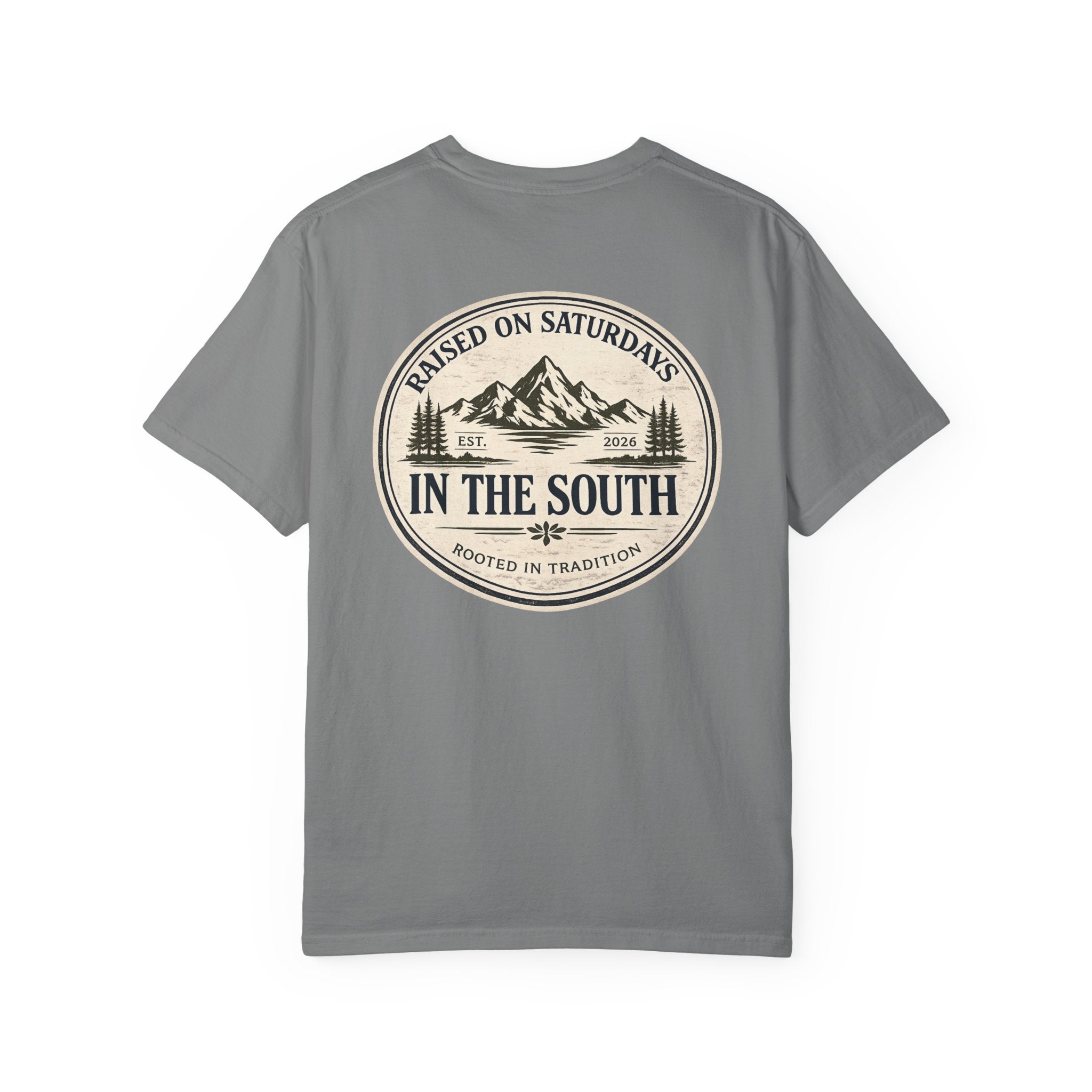 Raised On Saturdays In The South Classic T-Shirt-Mountain Seasons