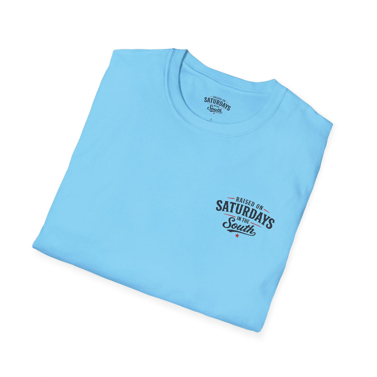 "Raised On Saturdays In The South" Vintage T-Shirt-Saturdays Are Made For Fishin