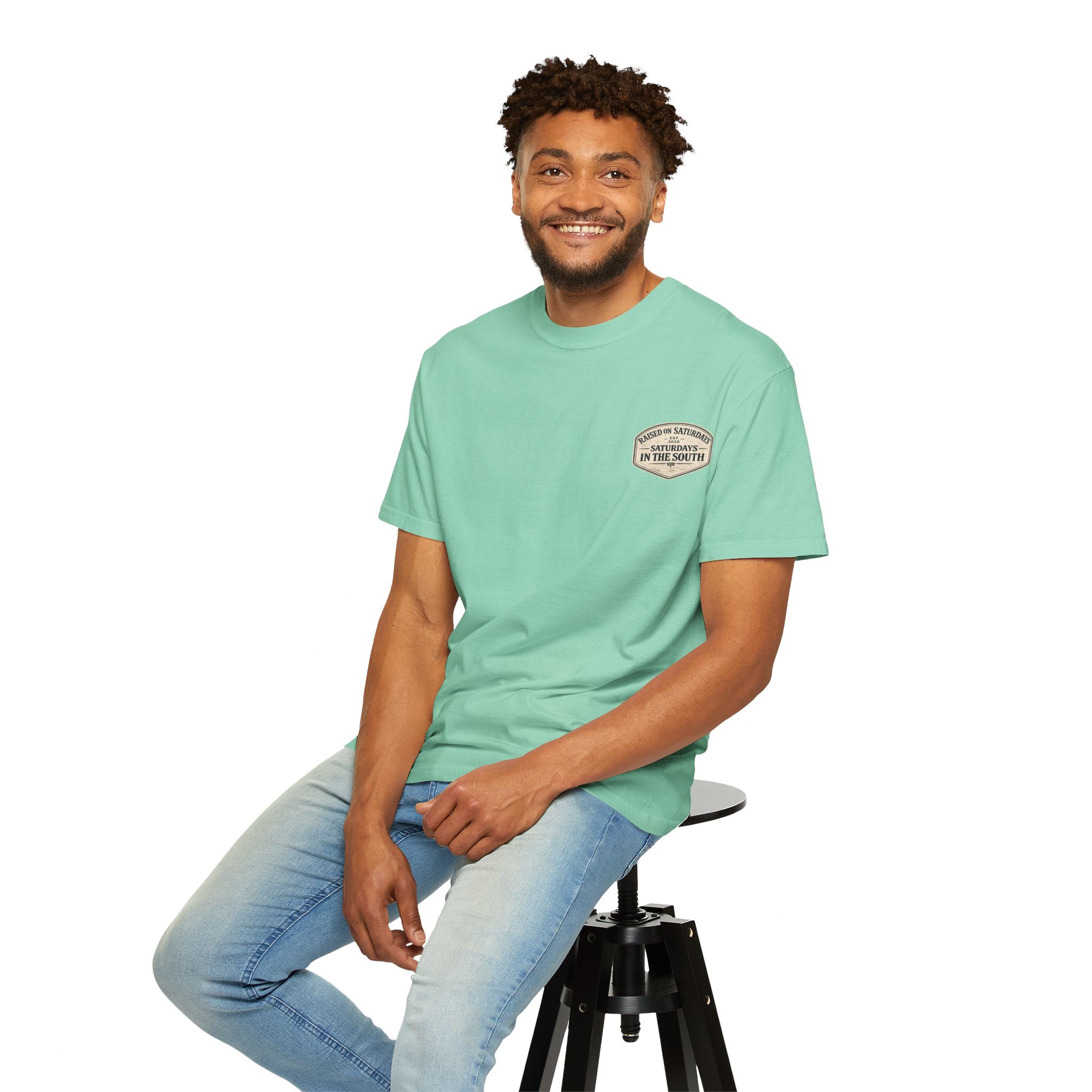 Raised On Saturdays In The South Classic T-Shirt - Duck Season