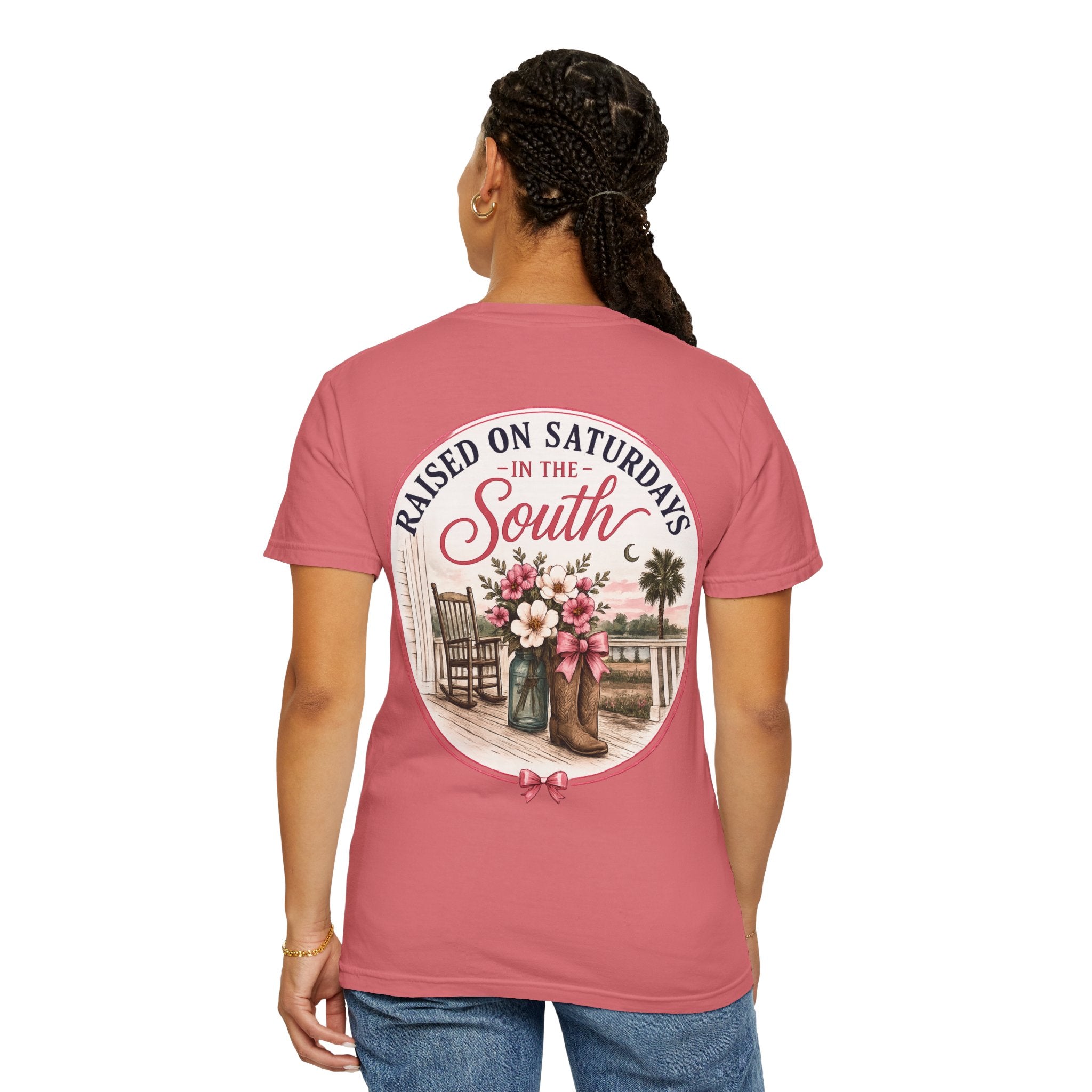 Raised On Saturdays In The South T-shirt