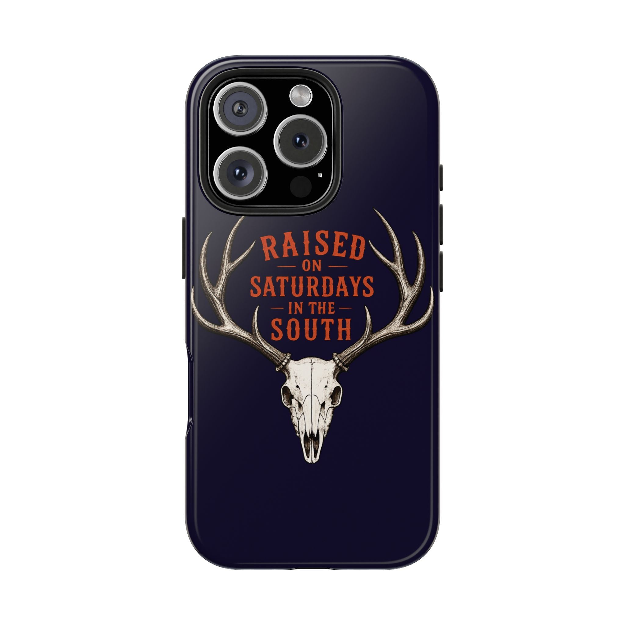 The Spreads Runs Deep In The Woods Phone Case-(blue)