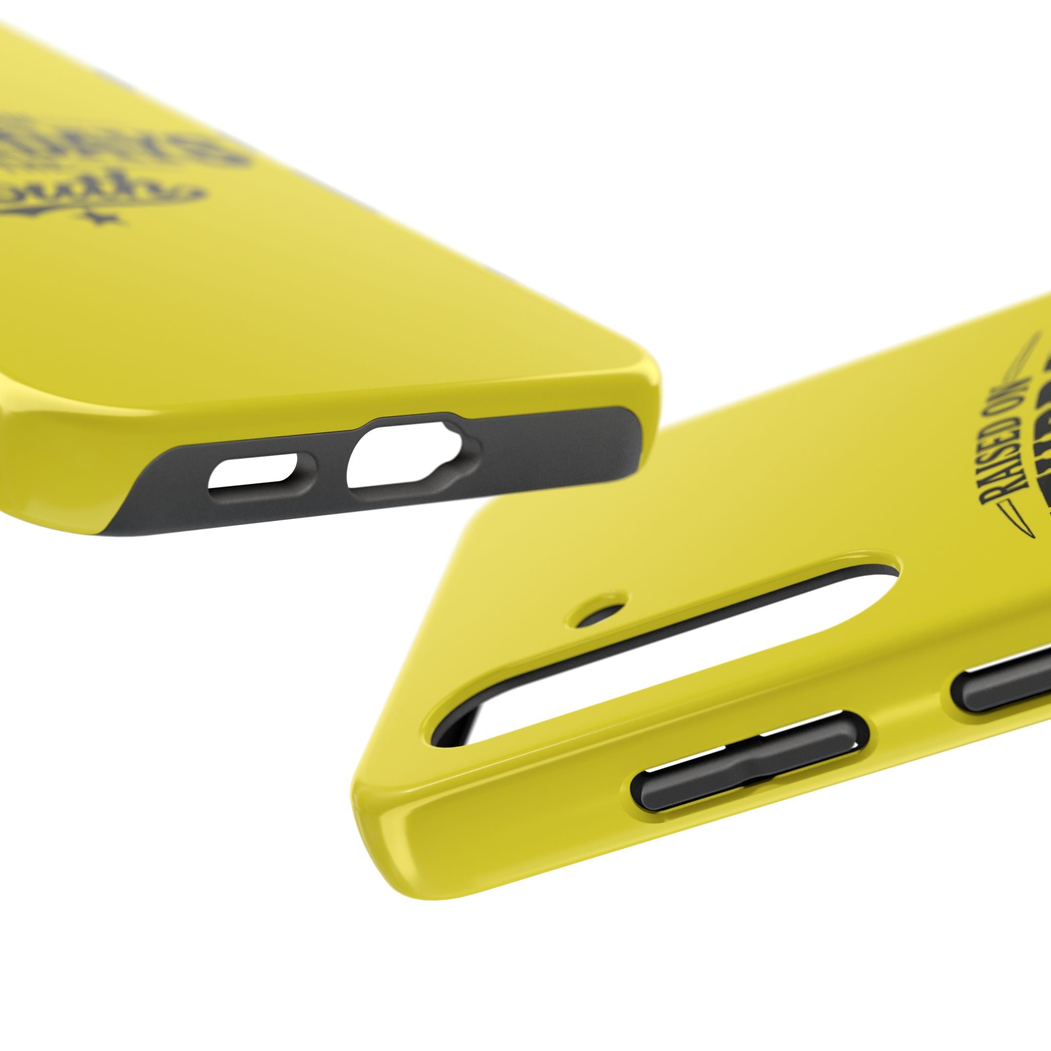 Raised On Saturdays In The South Phone Case-(yellow)