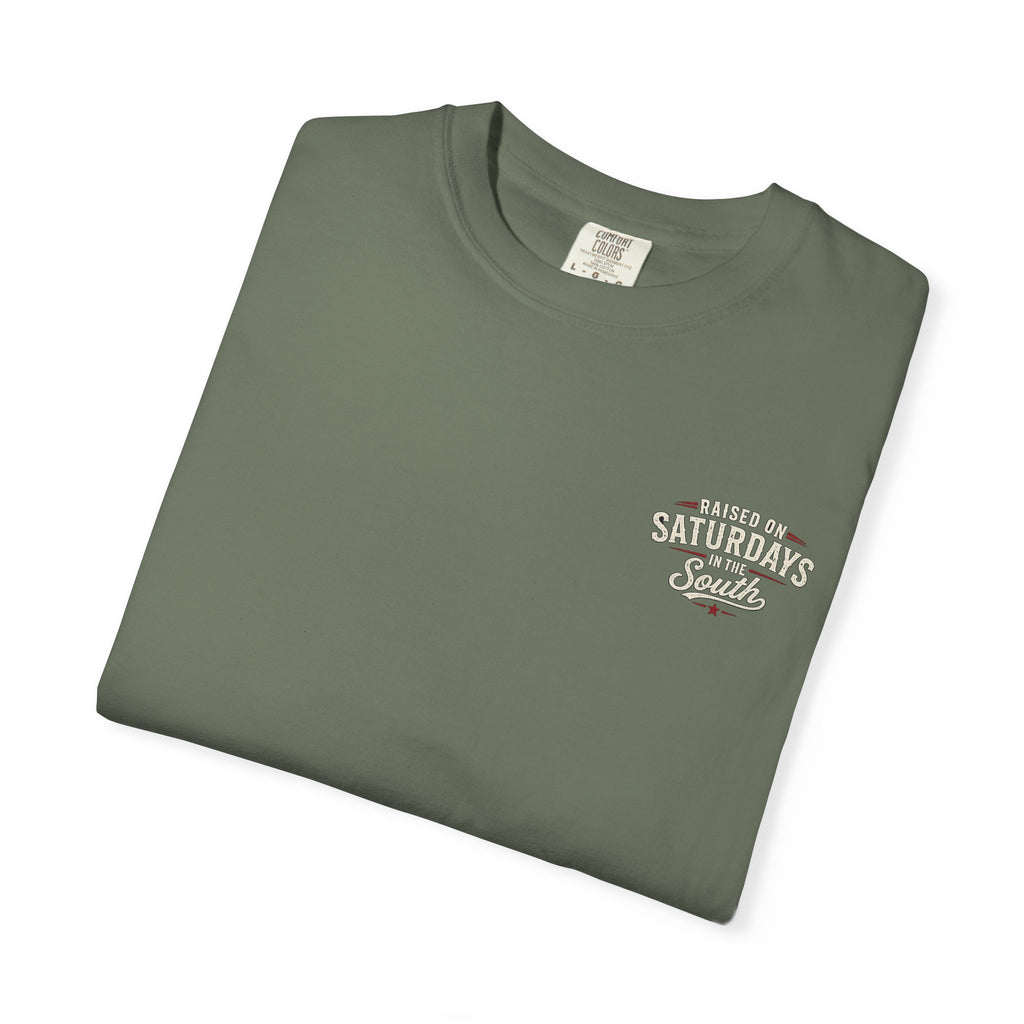 Raised On Saturdays In The South T-Shirt — Girl Dad Hunting Buddies