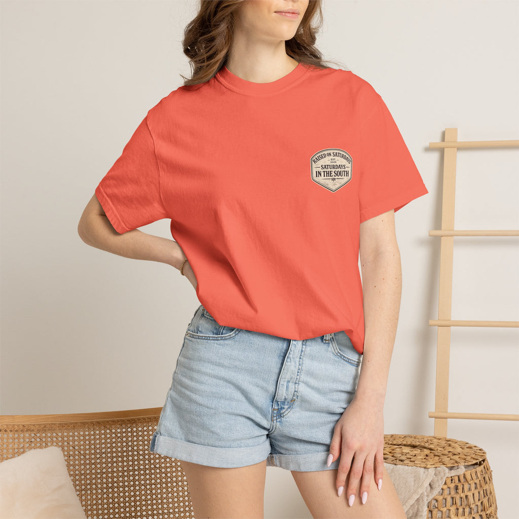 Raised On Saturdays In The South Classic T-Shirt - Duck Season
