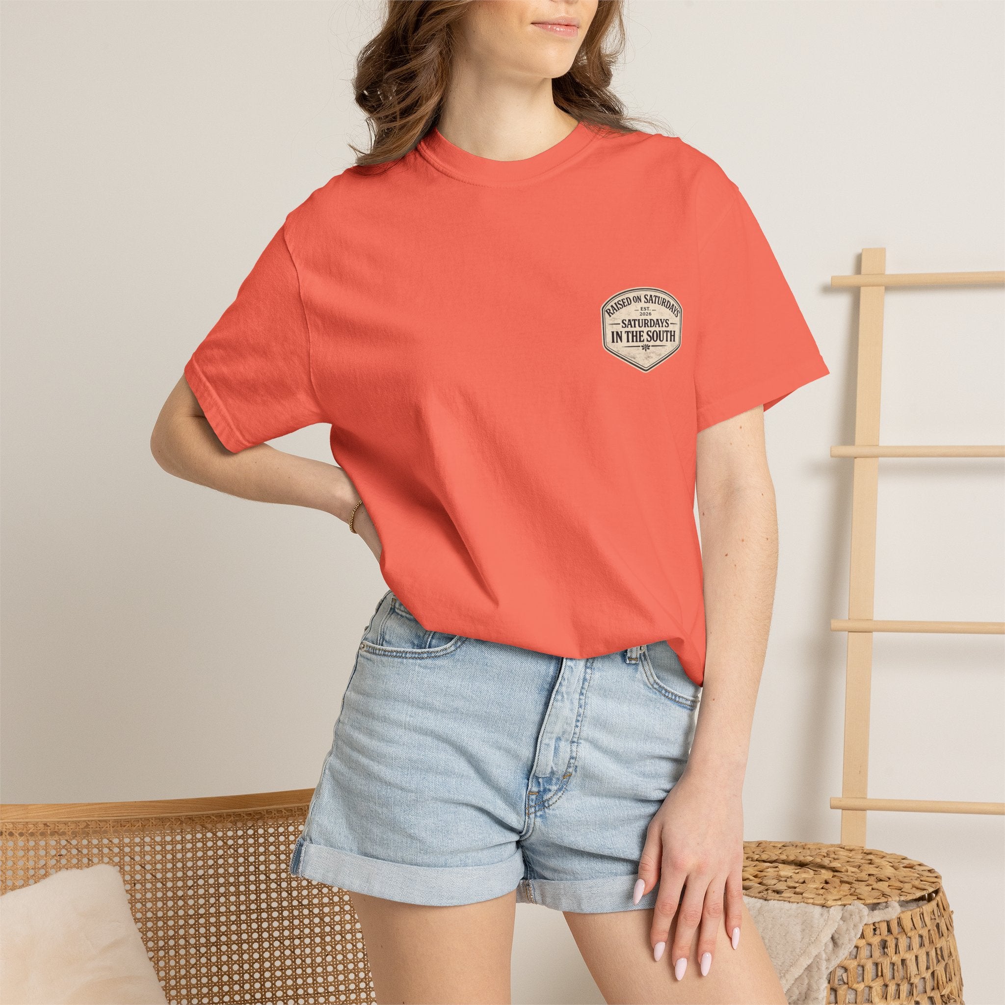 Raised On Saturdays In The South Classic T-Shirt - Duck Season