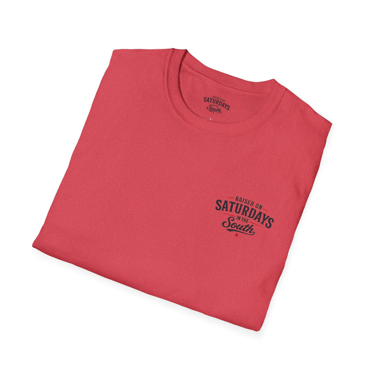 "Raised On Saturdays In The South" Vintage T-Shirt-Saturdays Are Made For Fishin