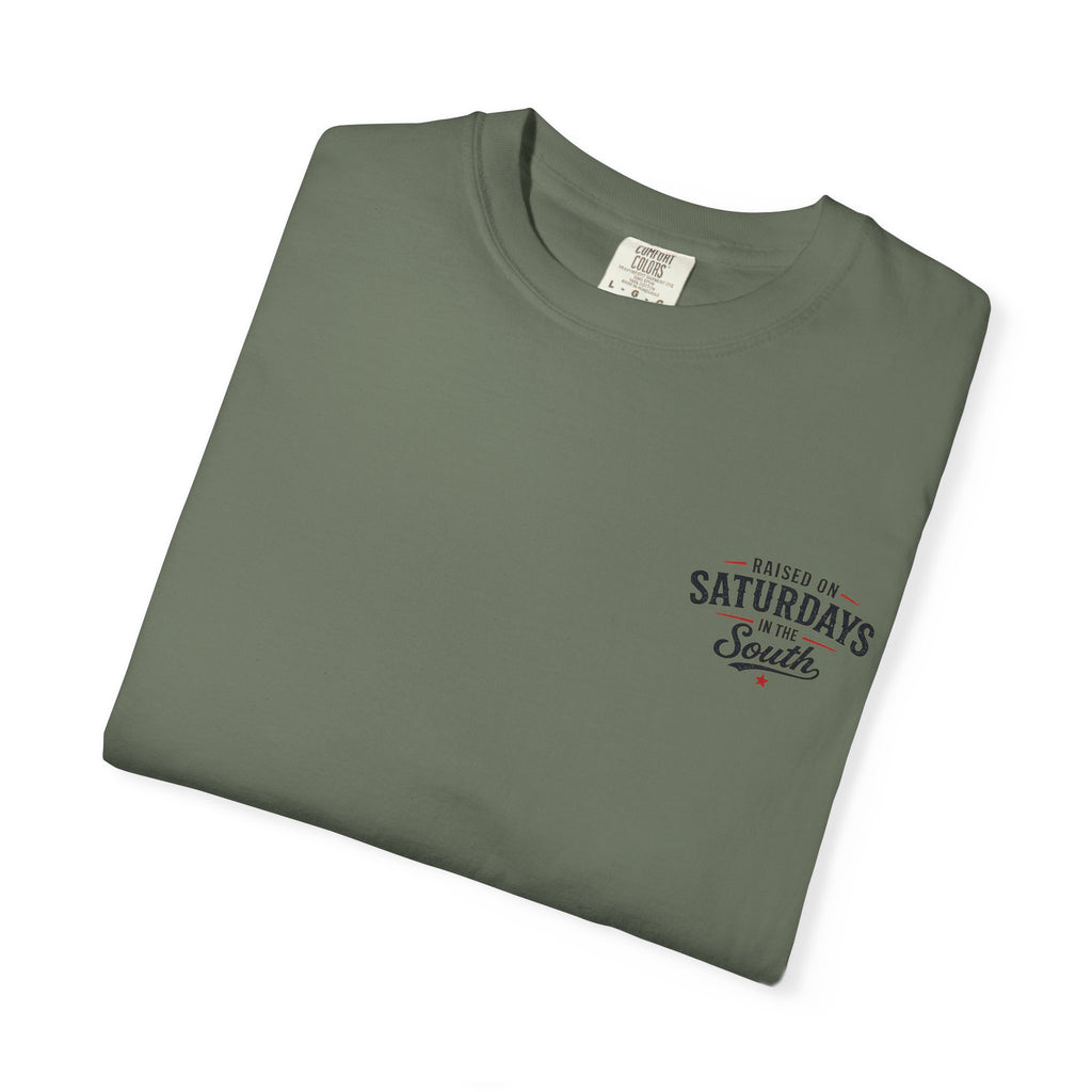Raised On Saturdays In The South T-Shirt — Saturdays Are Made For Fishin