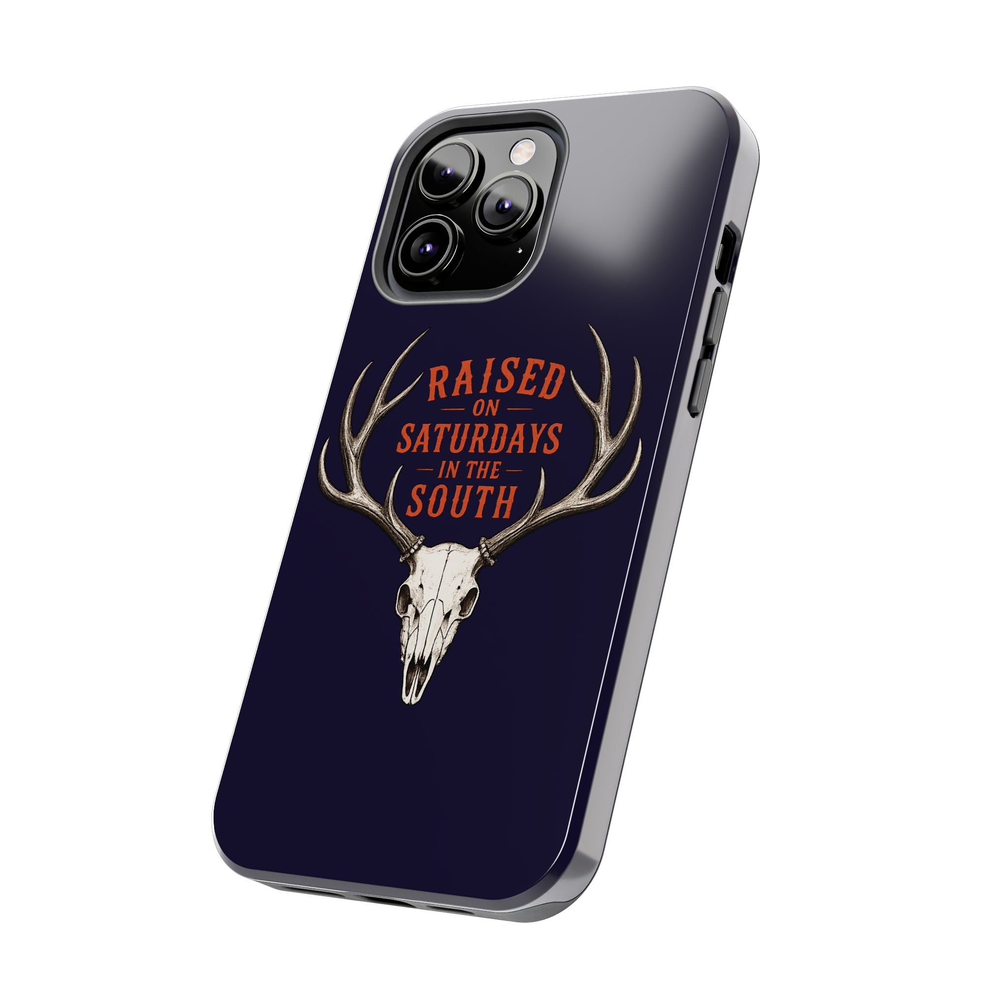 The Spreads Runs Deep In The Woods Phone Case-(blue)