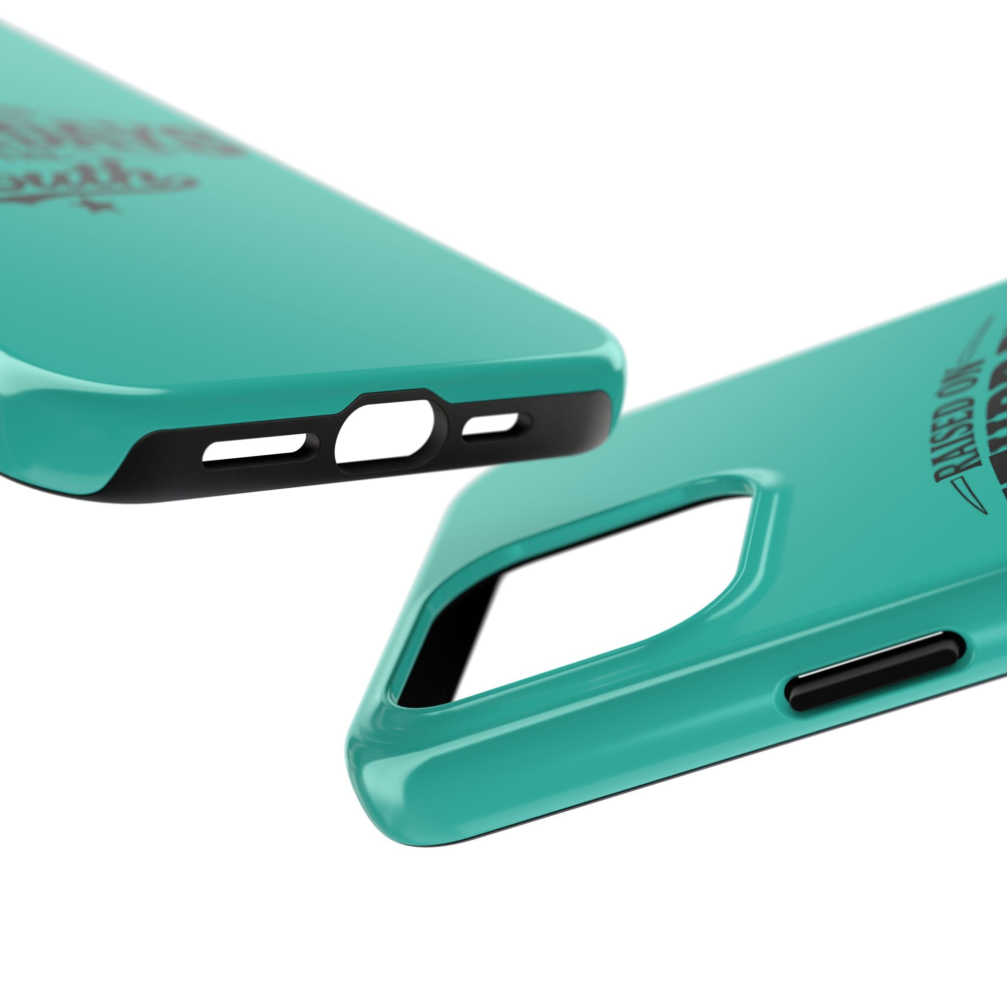 Raised On Saturdays In The South Phone Case-(blue)