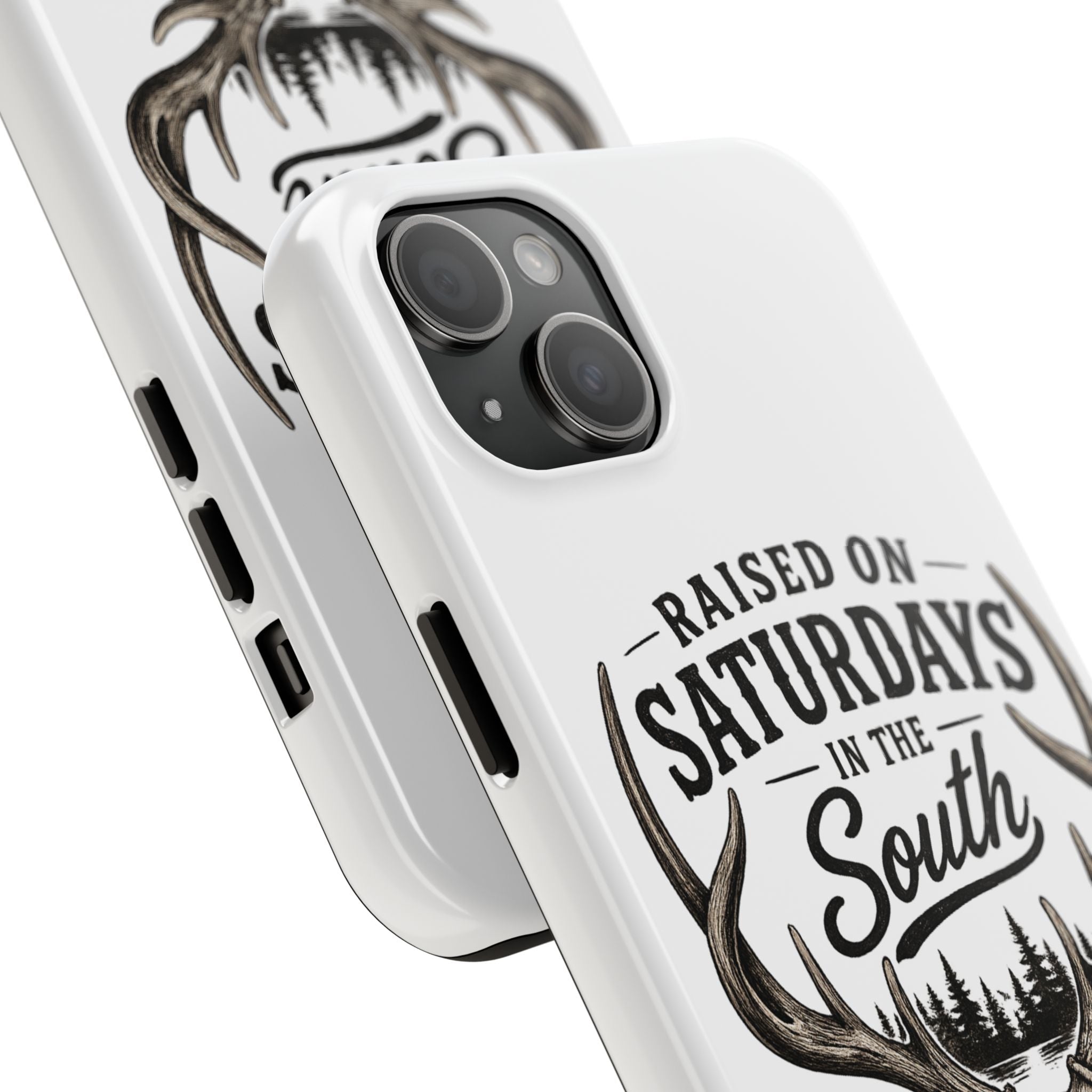 The Spreads Runs Deep In The Woods Phone Case-(white)