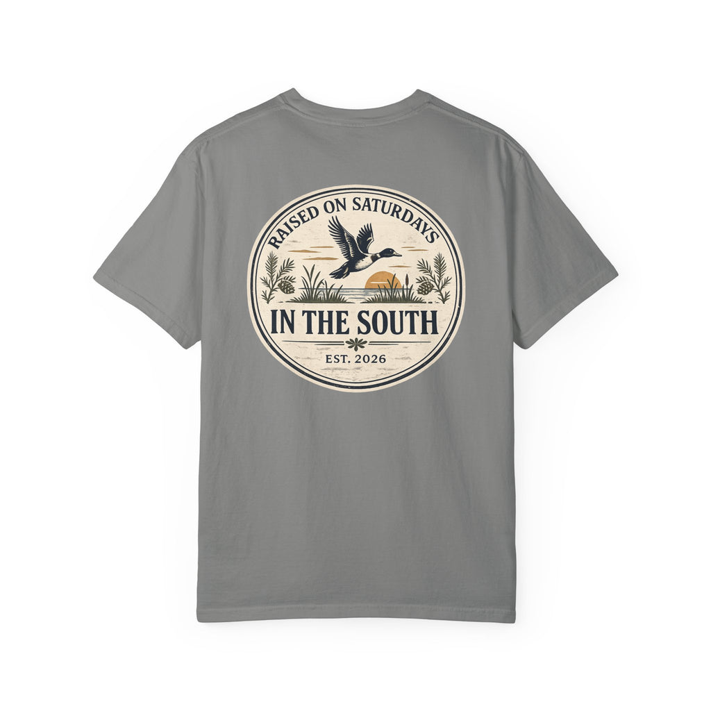 Raised On Saturdays In The South Classic T-Shirt - Duck Season