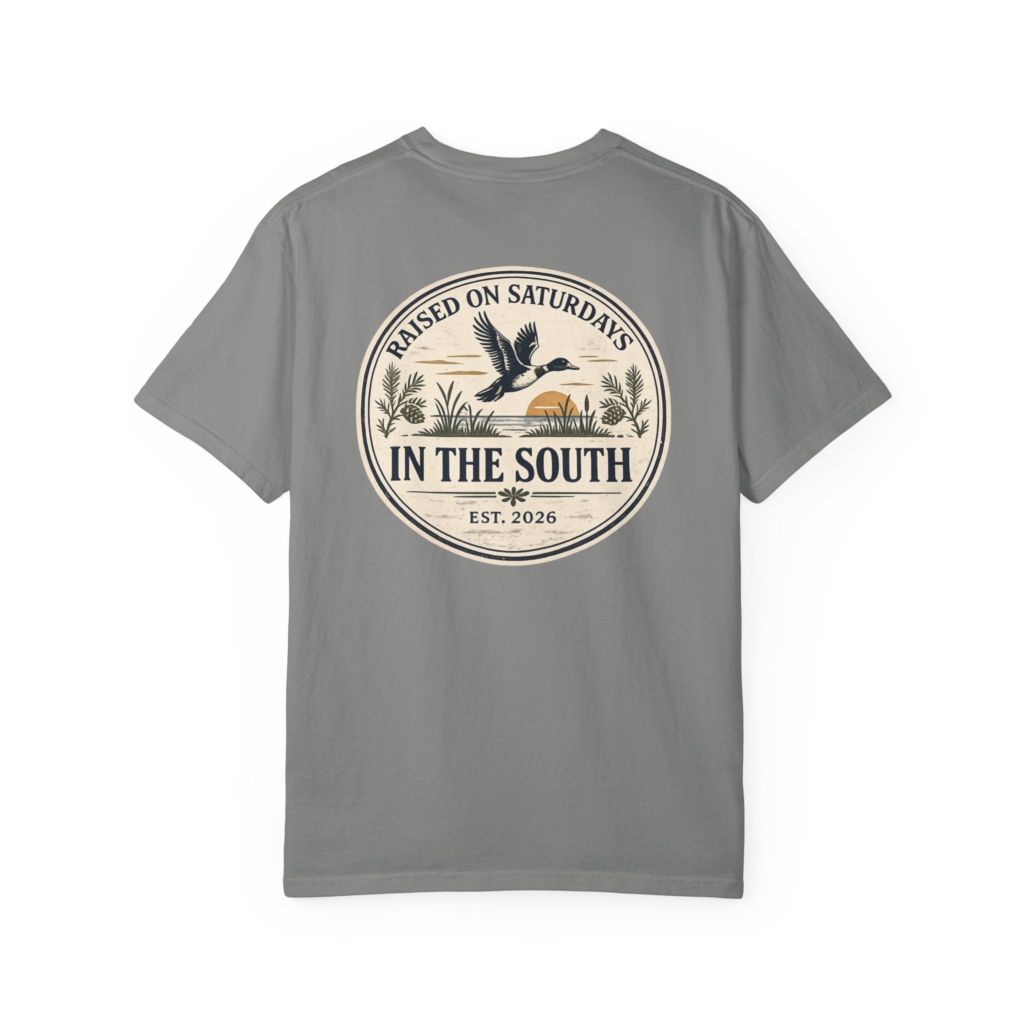 Raised On Saturdays In The South Classic T-Shirt - Duck Season
