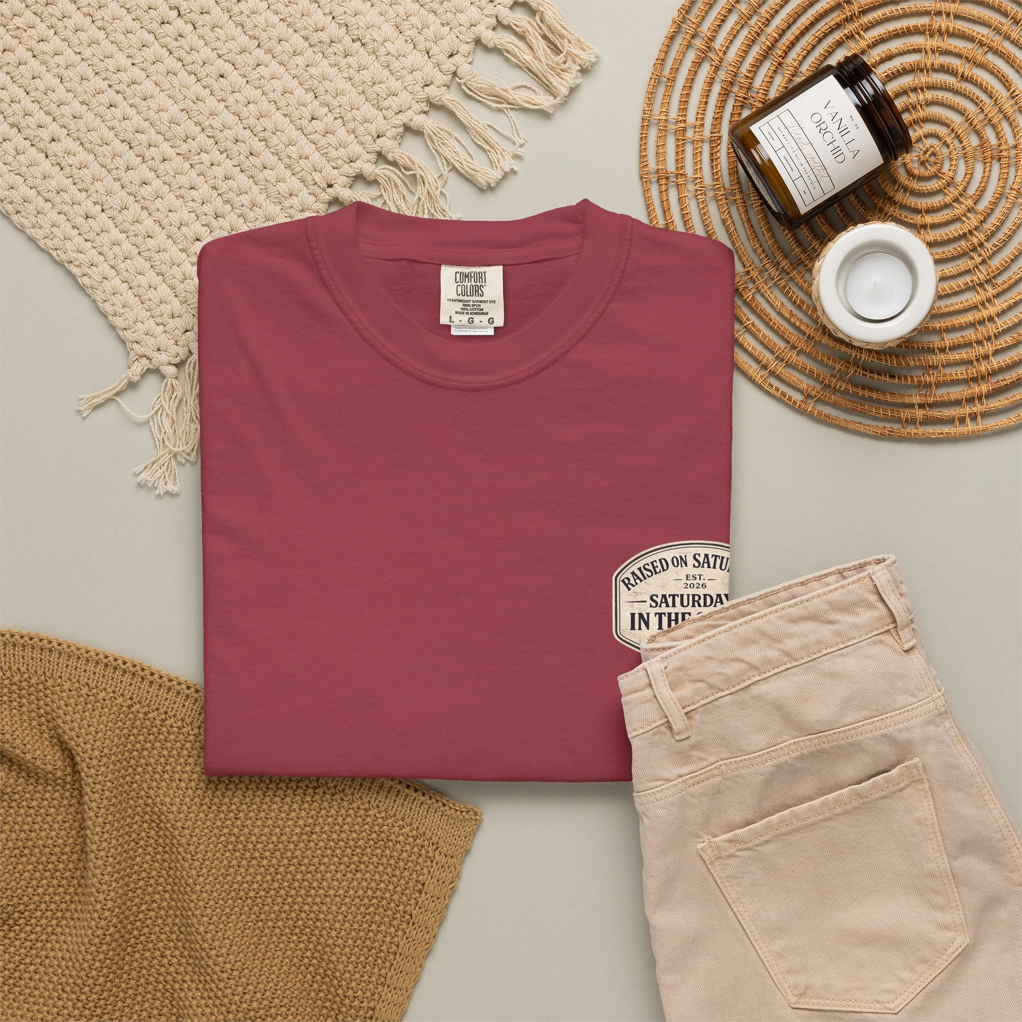 Raised On Saturdays In The South Classic T-Shirt - Duck Season