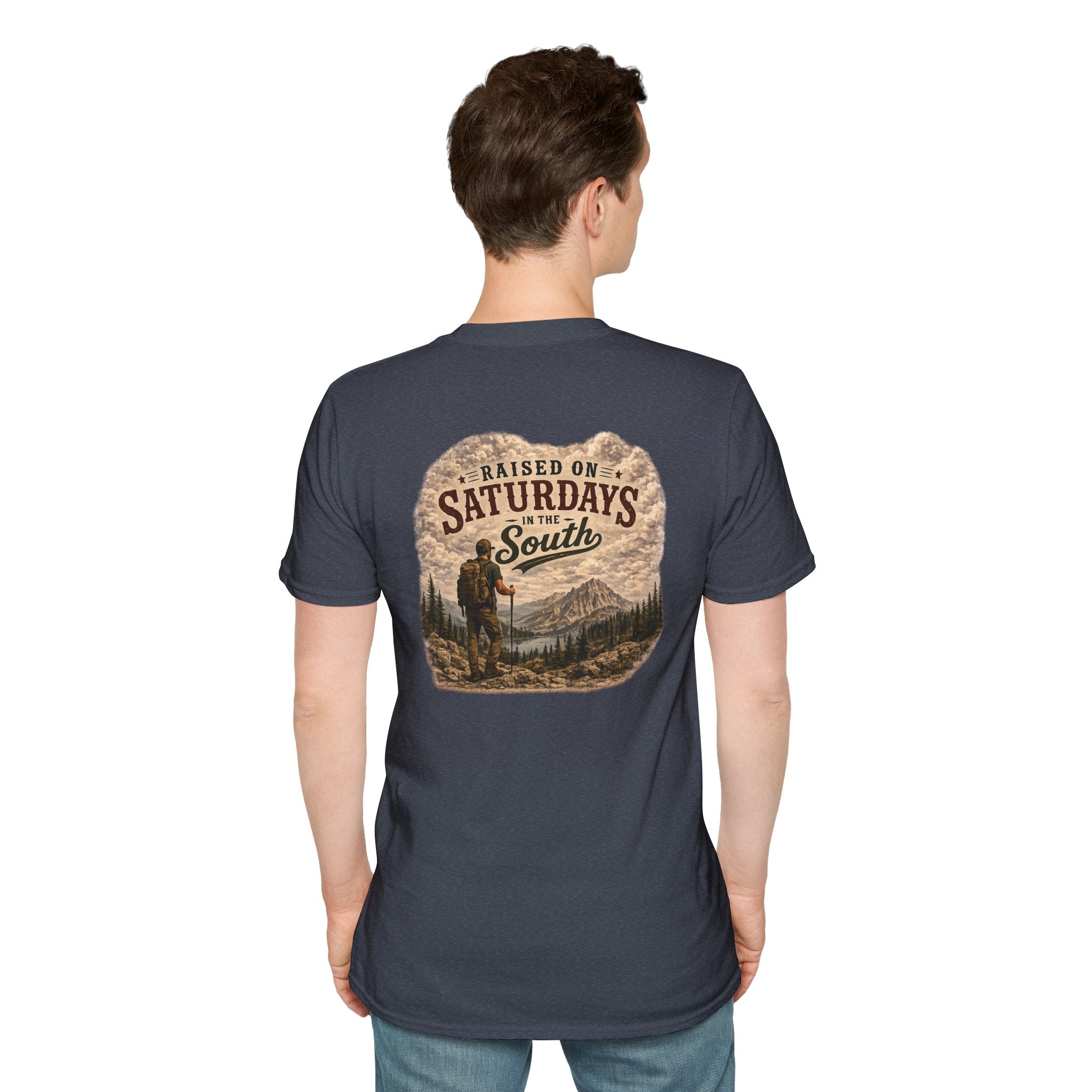Raised On Saturdays In The South Vintage T-Shirt- Saturday Hikes Reaches New Heights