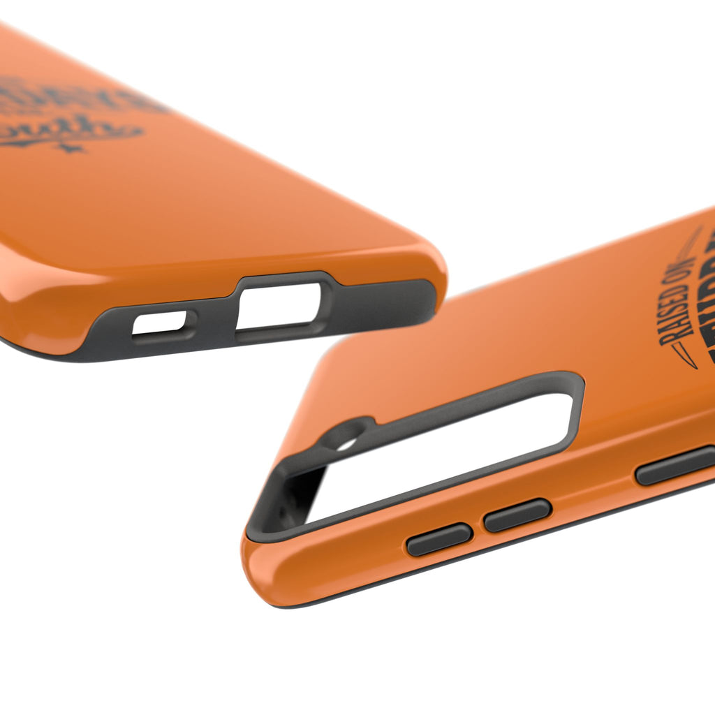 Raised On Saturdays In The South Phone Case-(orange)