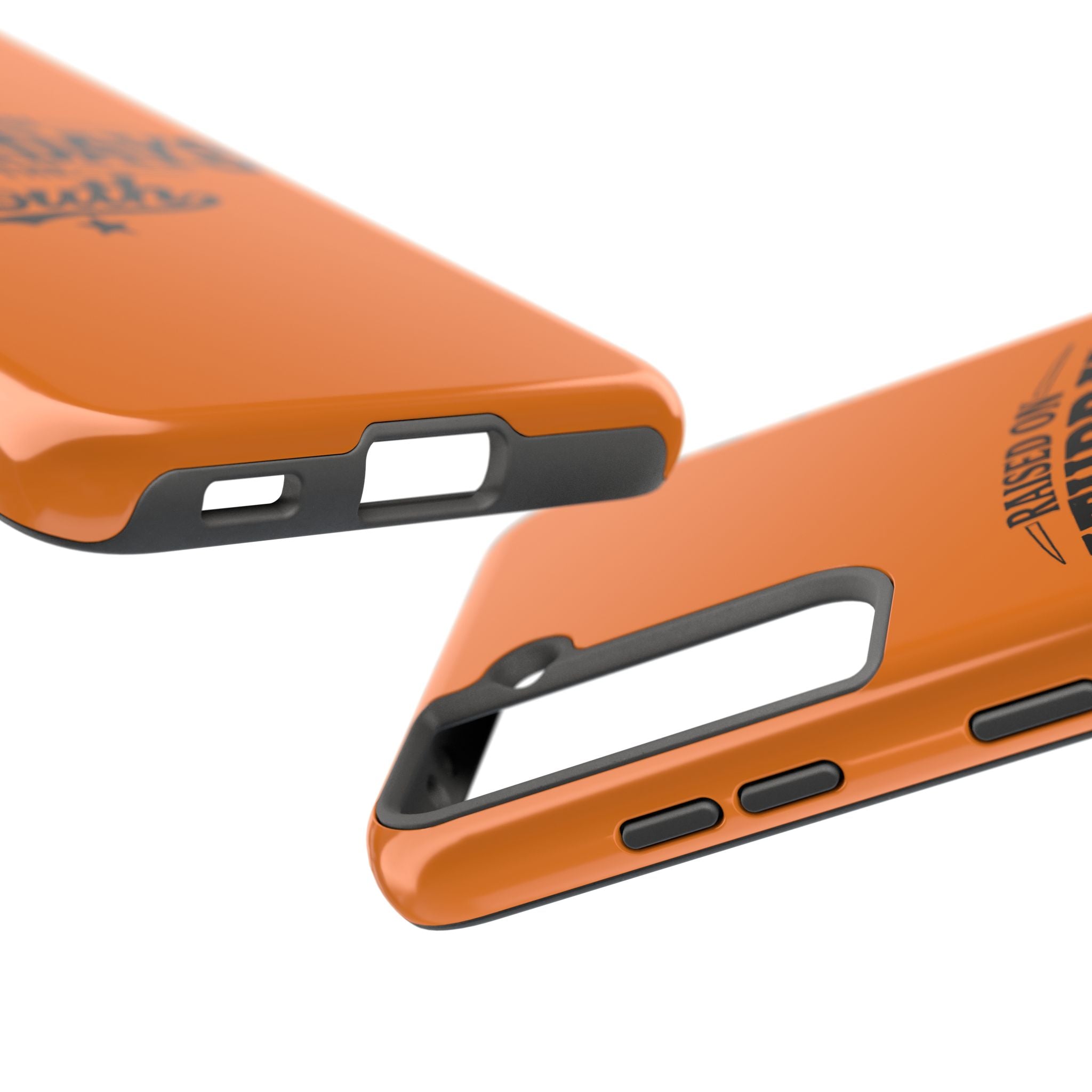 Raised On Saturdays In The South Phone Case-(orange)