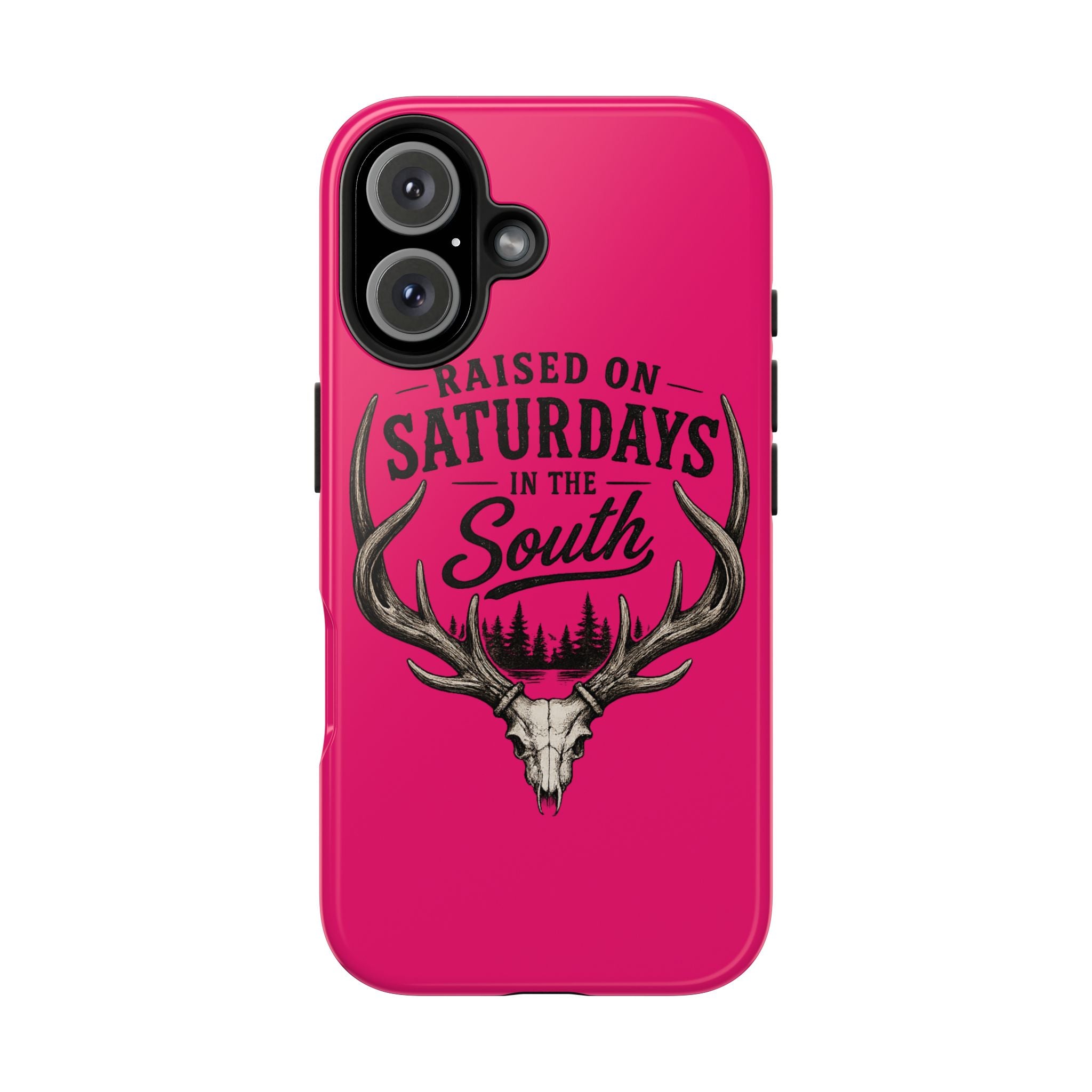 The Spreads Runs Deep In The Woods Phone Case-(pink)