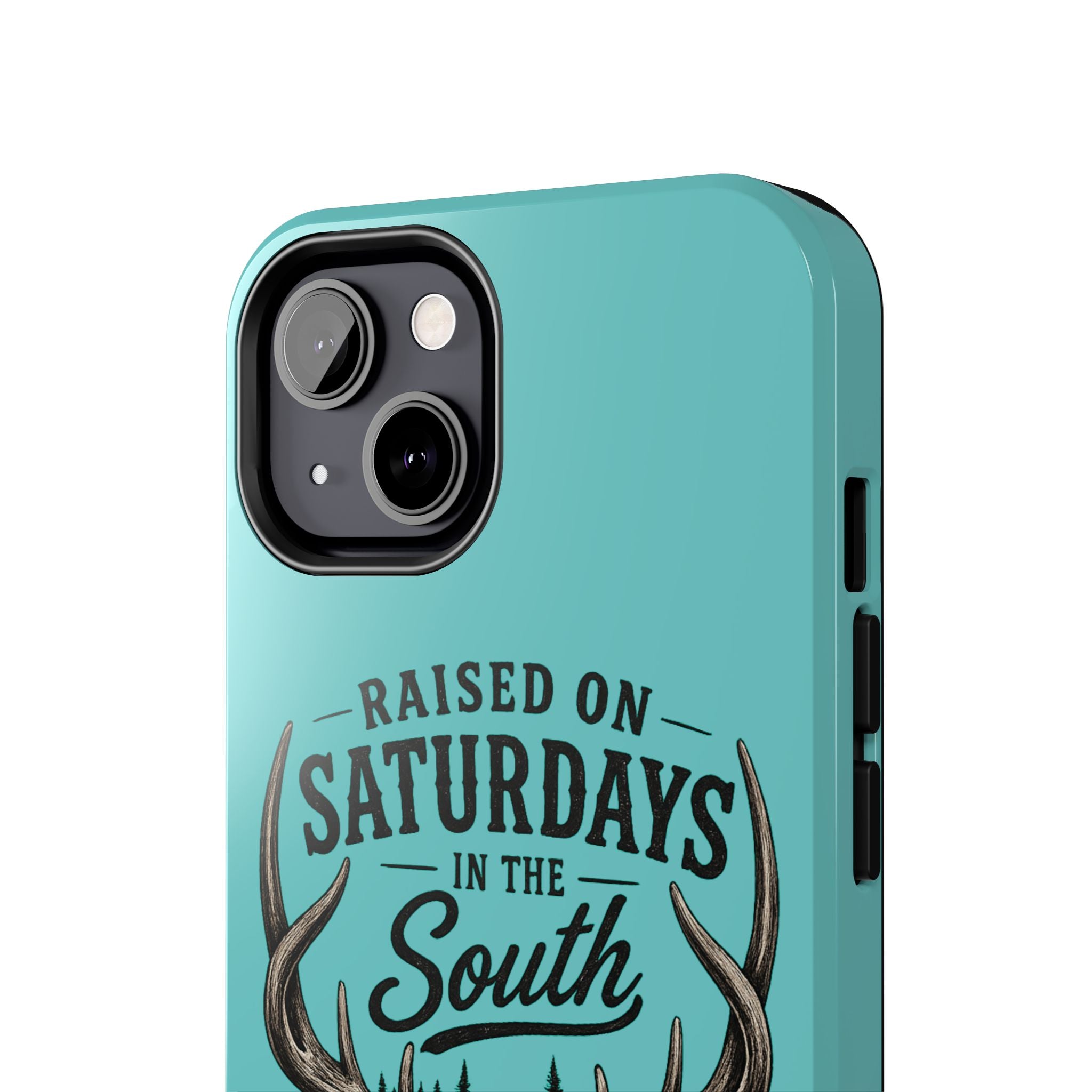 The Spreads Runs Deep In The Woods Phone Case-(blue)