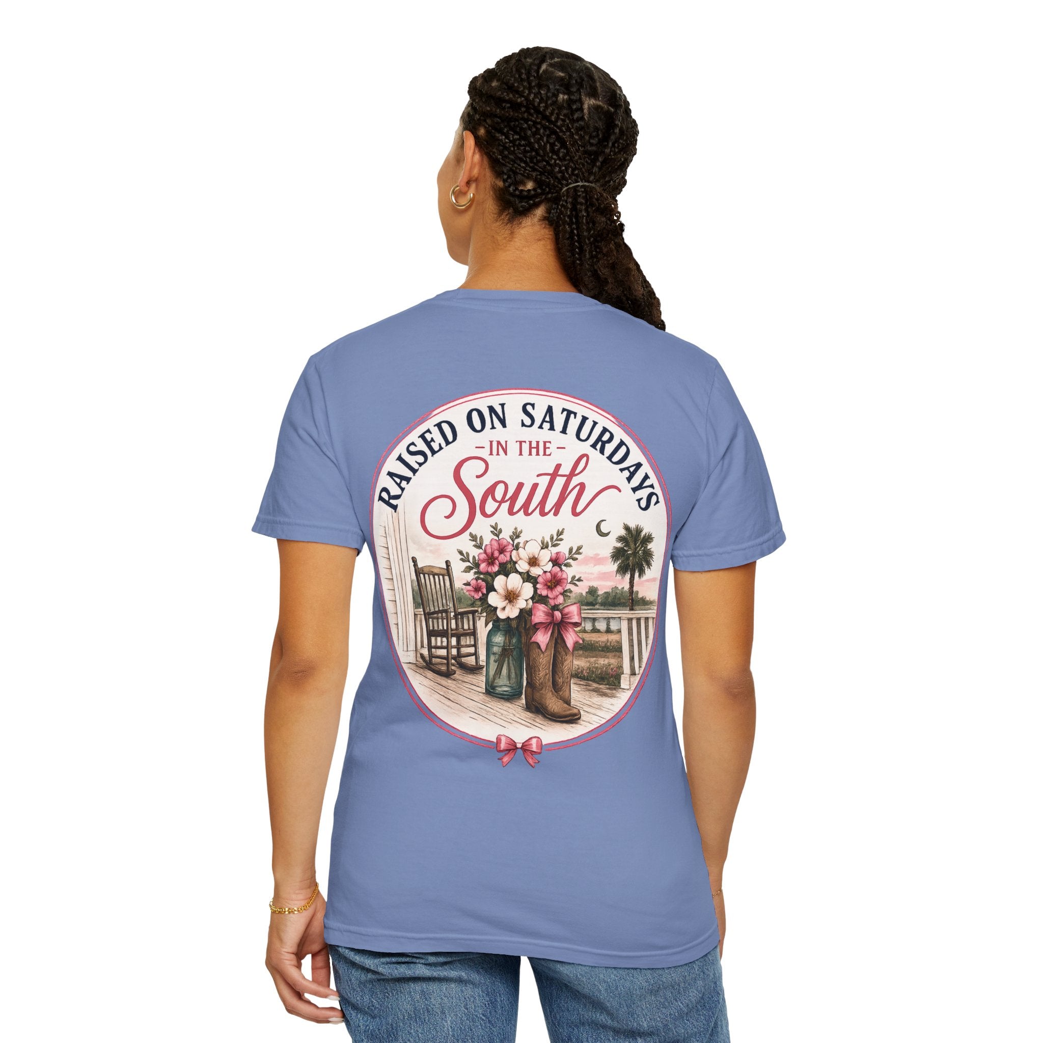 Raised On Saturdays In The South T-shirt