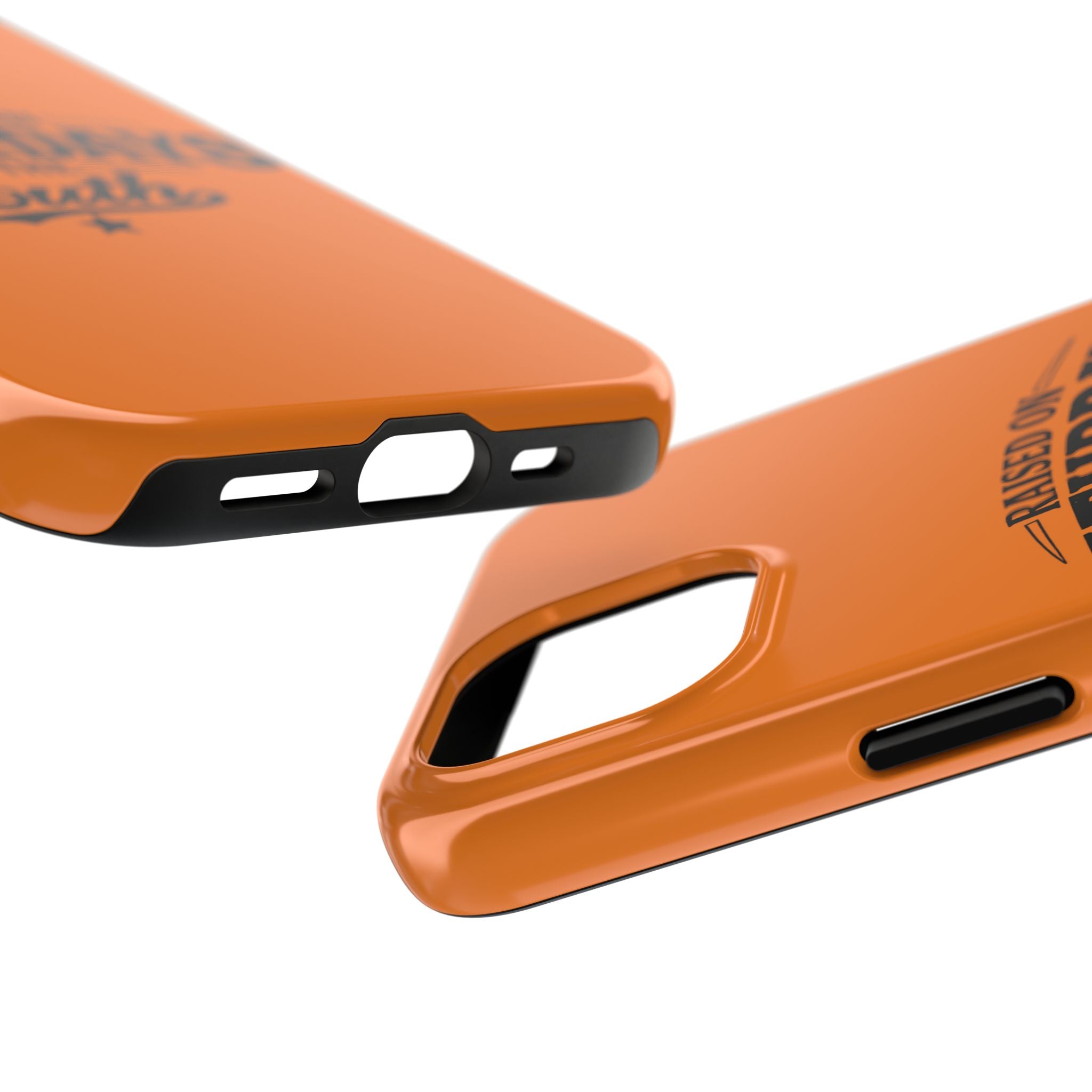 Raised On Saturdays In The South Phone Case-(orange)