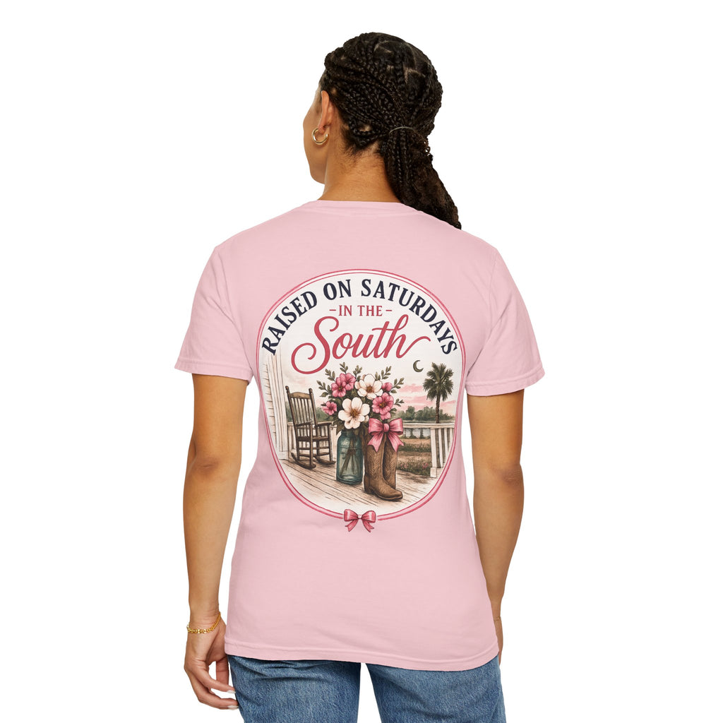 Raised On Saturdays In The South T-shirt