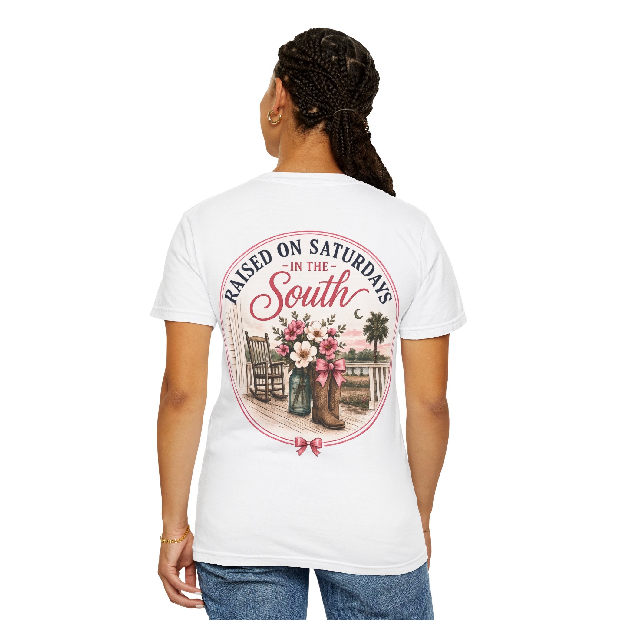 Raised On Saturdays In The South T-shirt