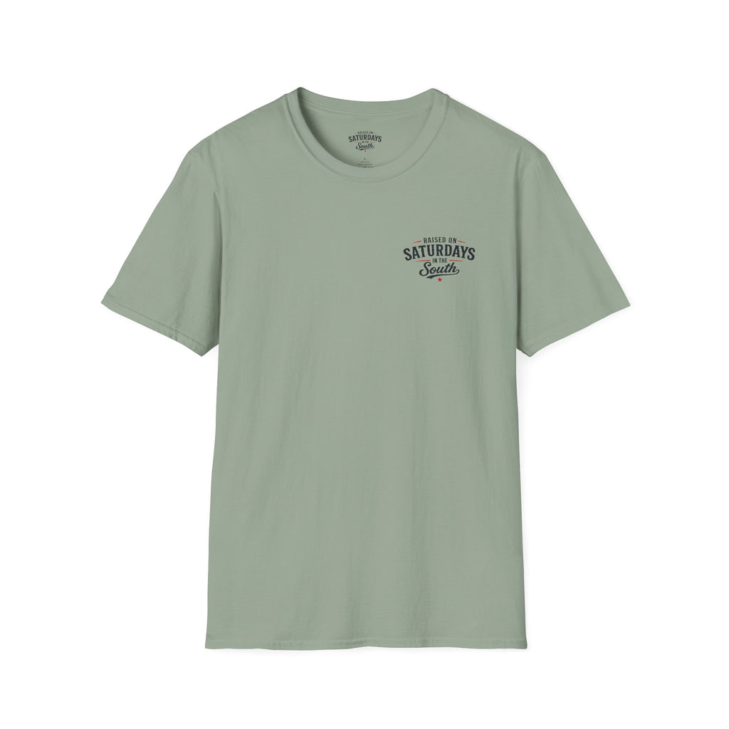 "Raised On Saturdays In The South" Vintage T-Shirt-Saturdays Are Made For Fishin