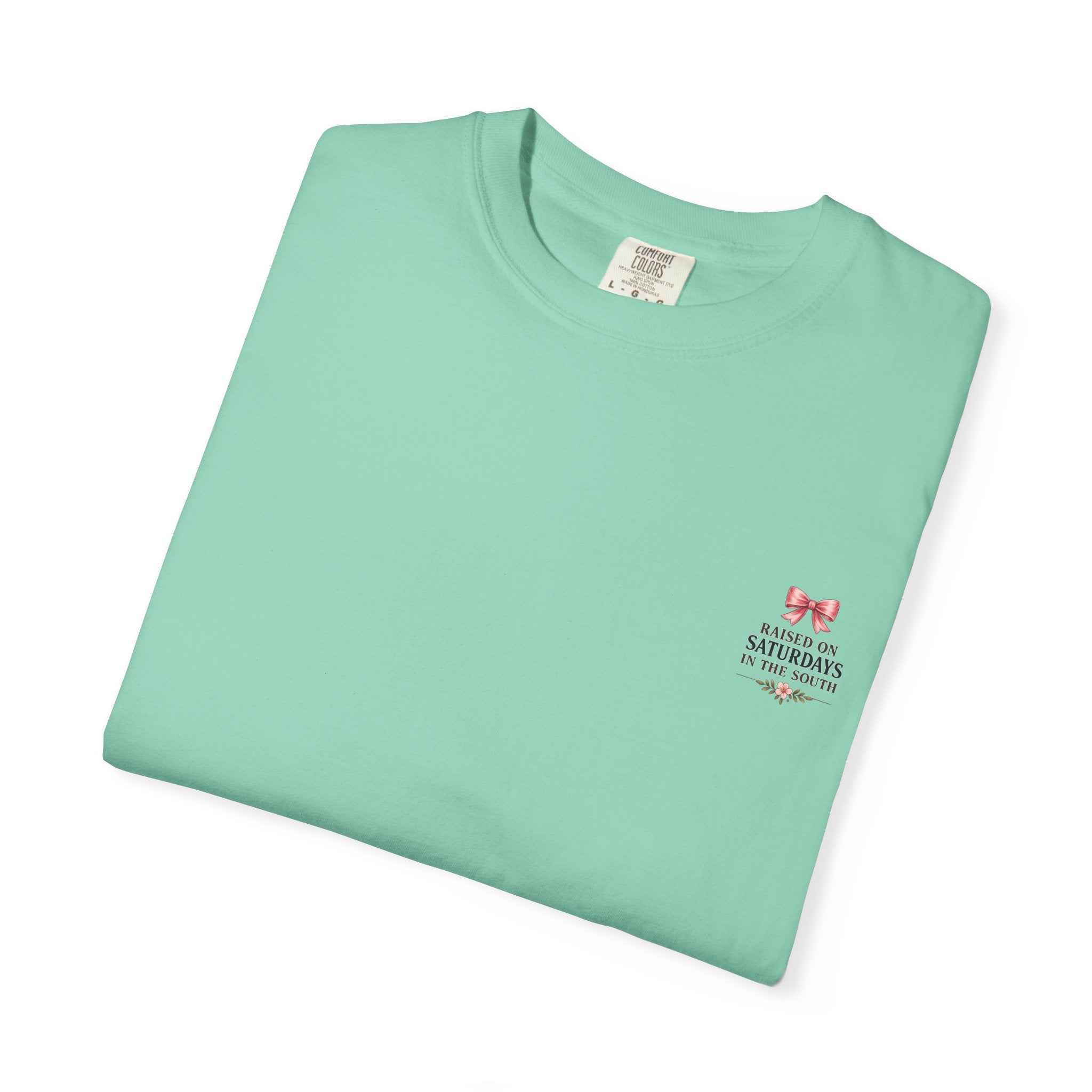 Raised On Saturdays In The South T-shirt