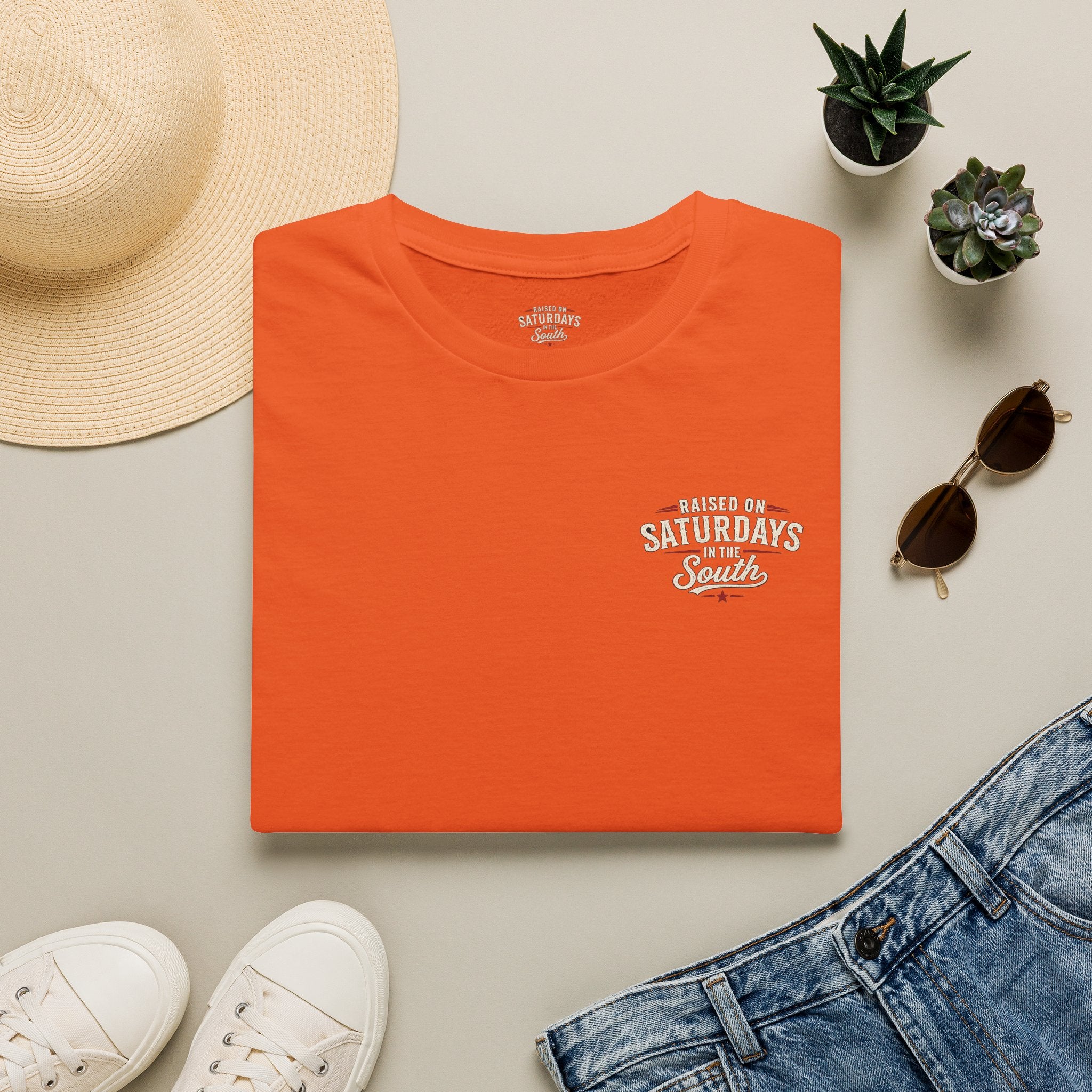Raised On Saturdays In The South Vintage T-Shirt- Saturday Hikes Reaches New Heights