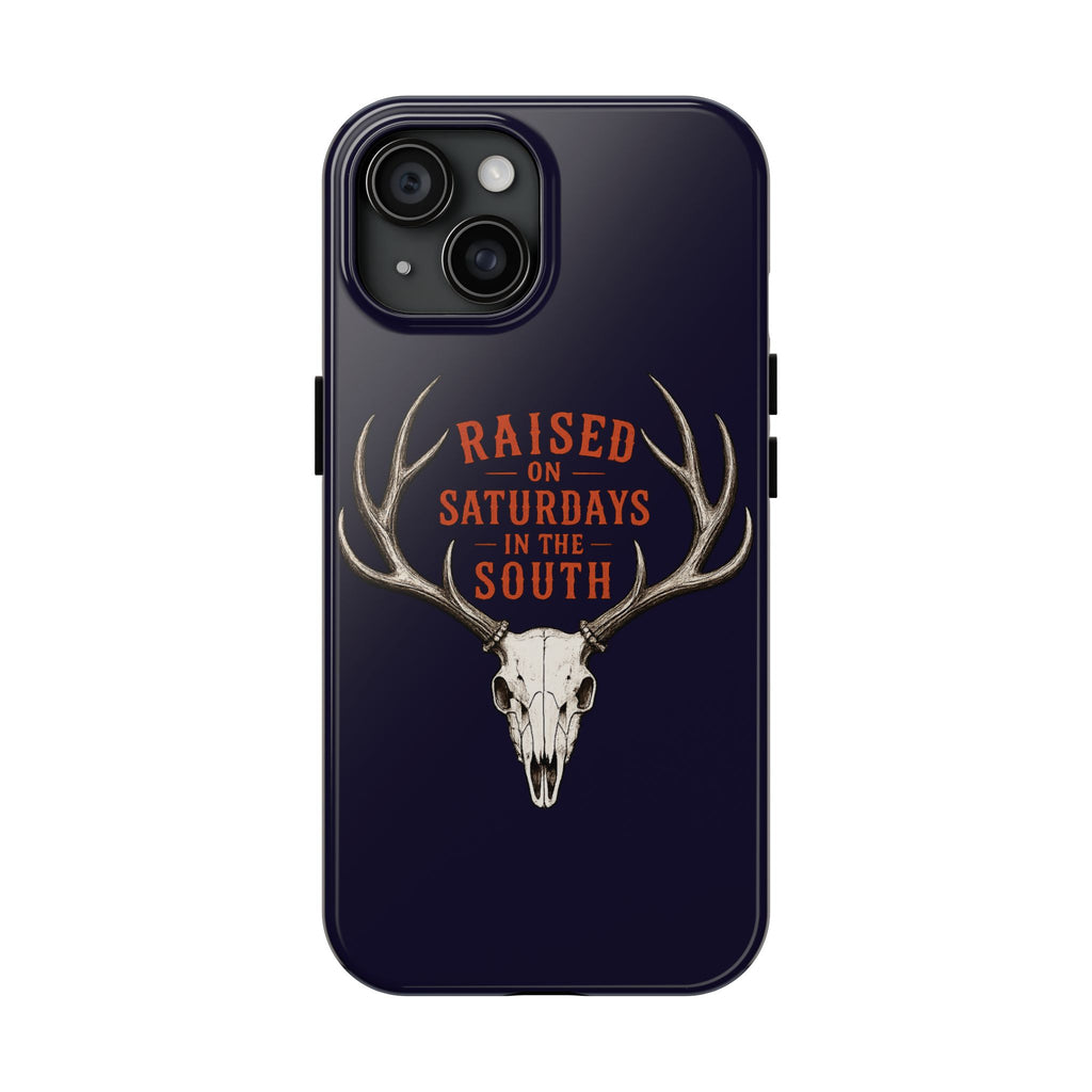 The Spreads Runs Deep In The Woods Phone Case-(blue)