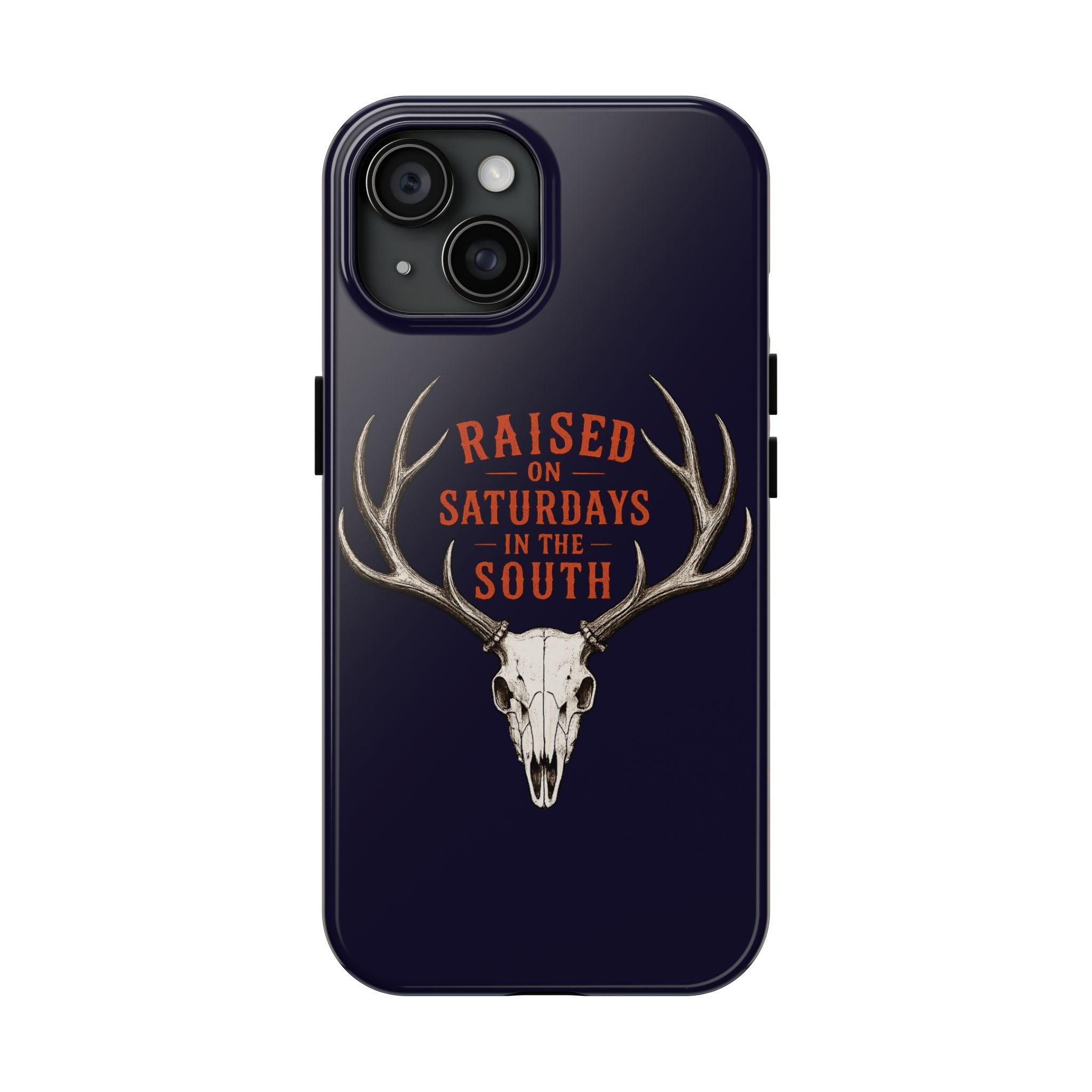 The Spreads Runs Deep In The Woods Phone Case-(blue)