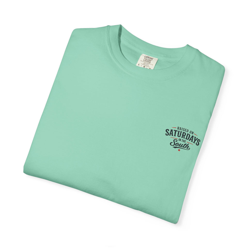 Raised On Saturdays In The South T-Shirt- 4th Of July lake Day