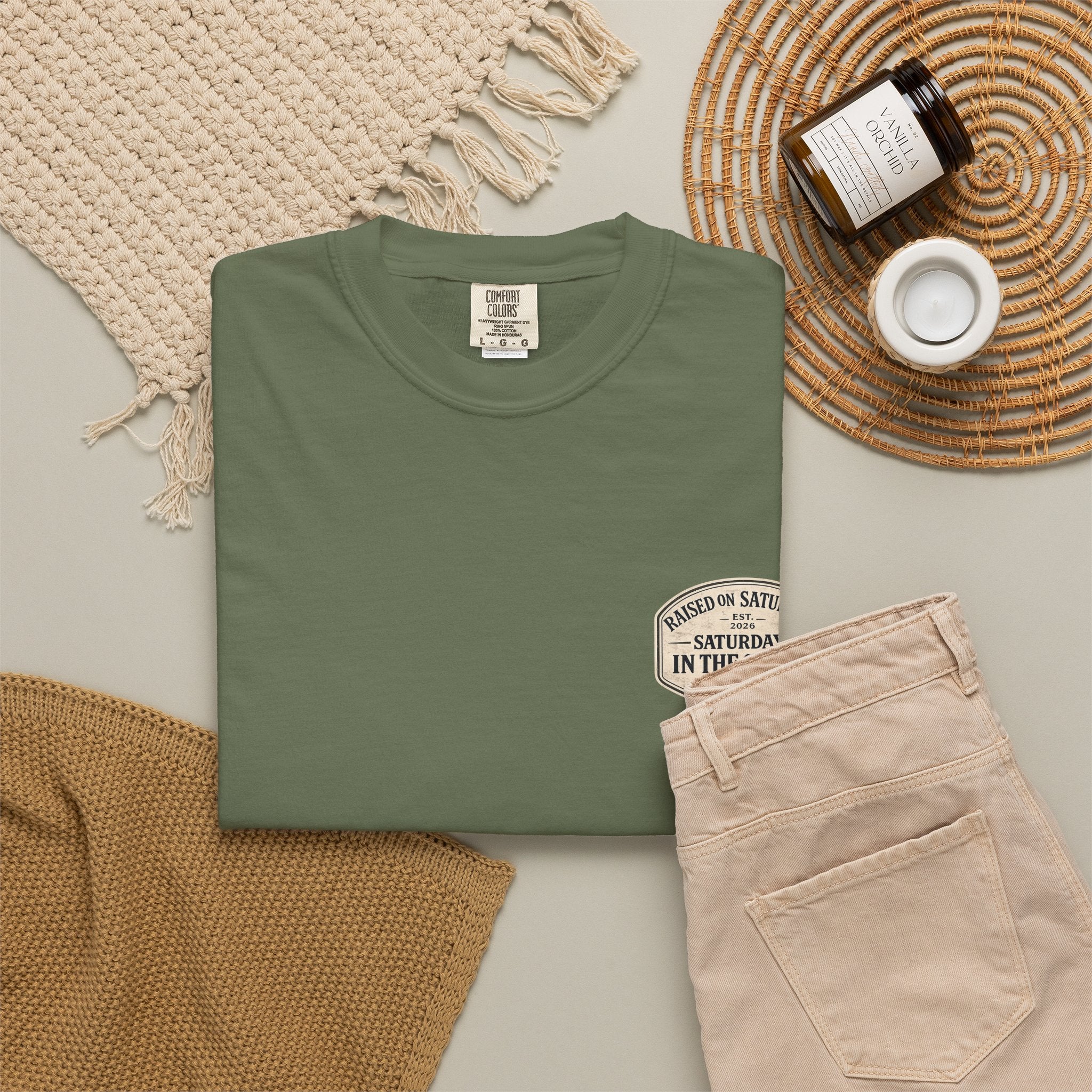 Raised On Saturdays In The South Classic T-Shirt - Duck Season