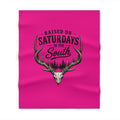 The Spread Runs Deep In The Woods Throw Blanket-(pink)