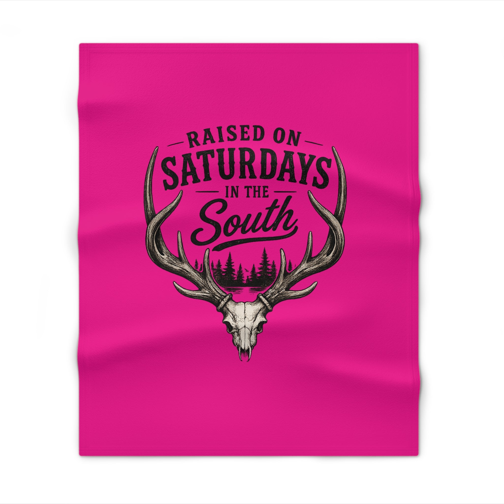 The Spread Runs Deep In The Woods Throw Blanket-(pink)