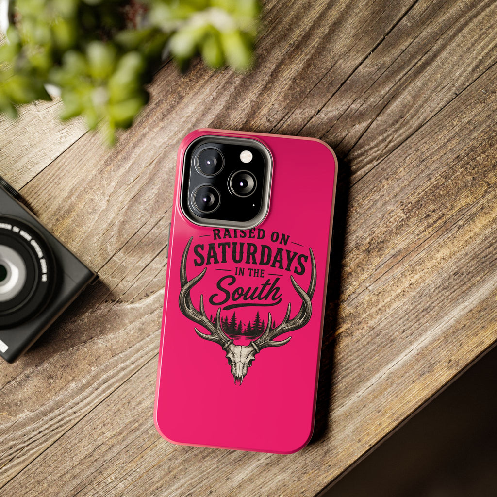 The Spreads Runs Deep In The Woods Phone Case-(pink)