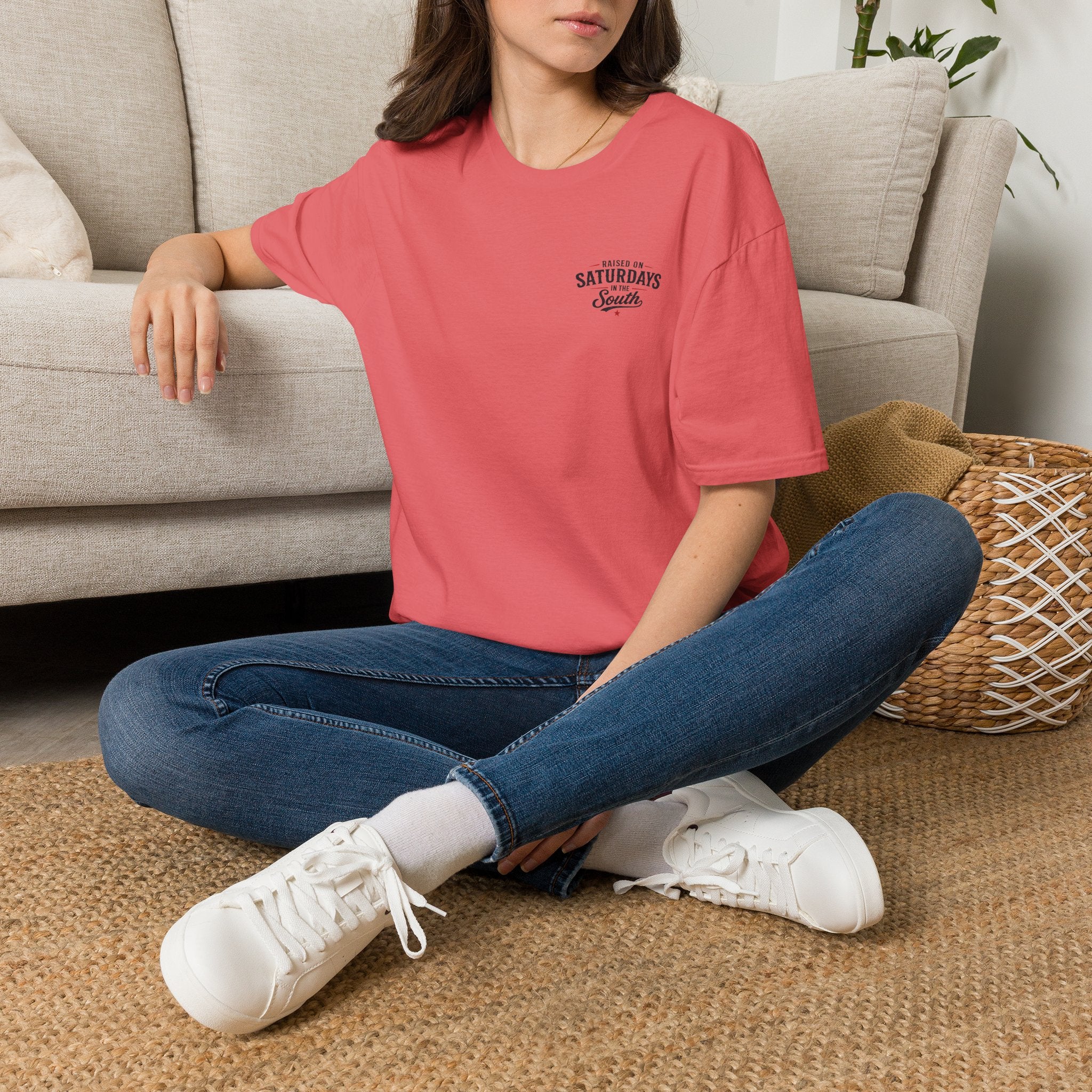 Raised On Saturdays In The South Vintage T-Shirt- Good Riding Buddies