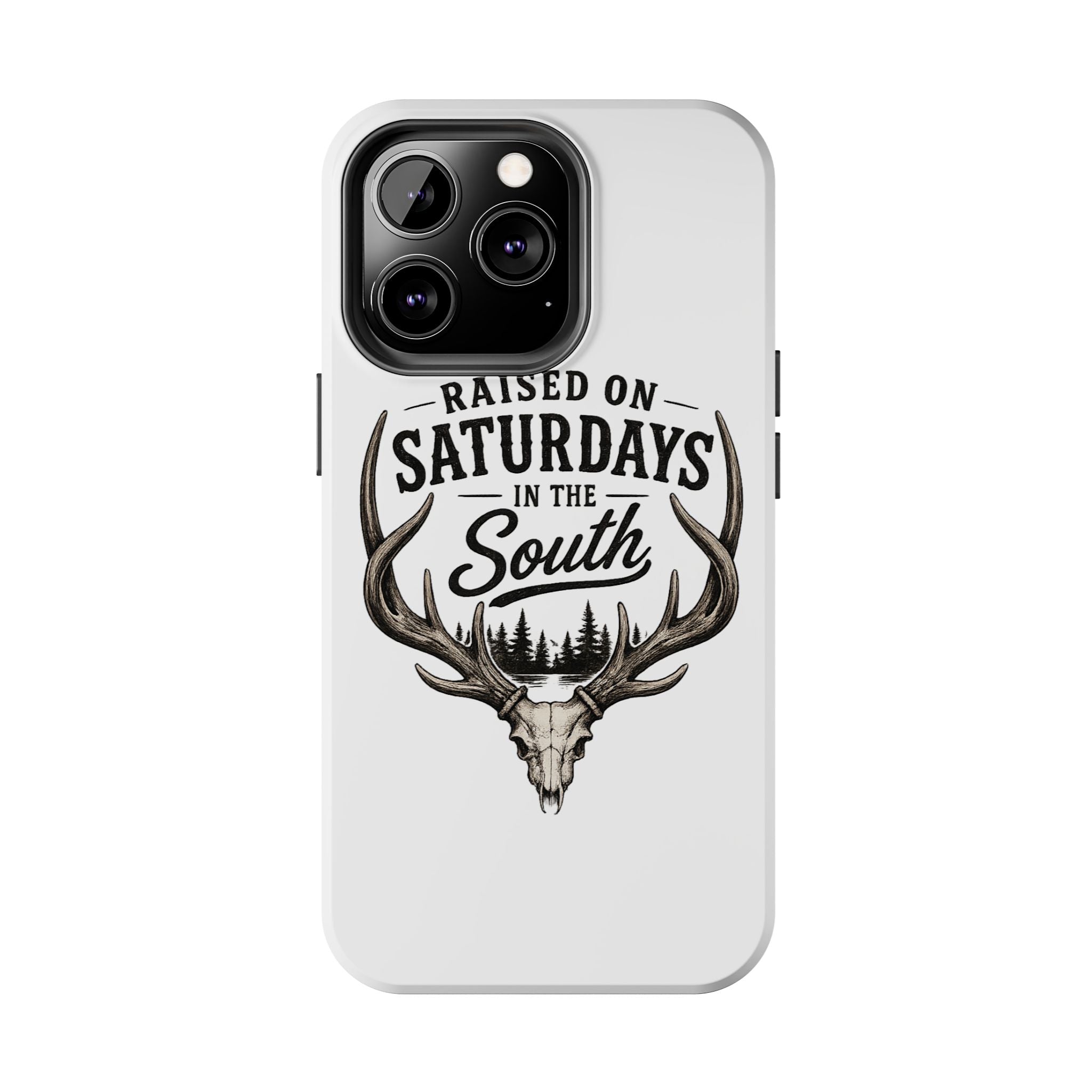 The Spreads Runs Deep In The Woods Phone Case-(white)