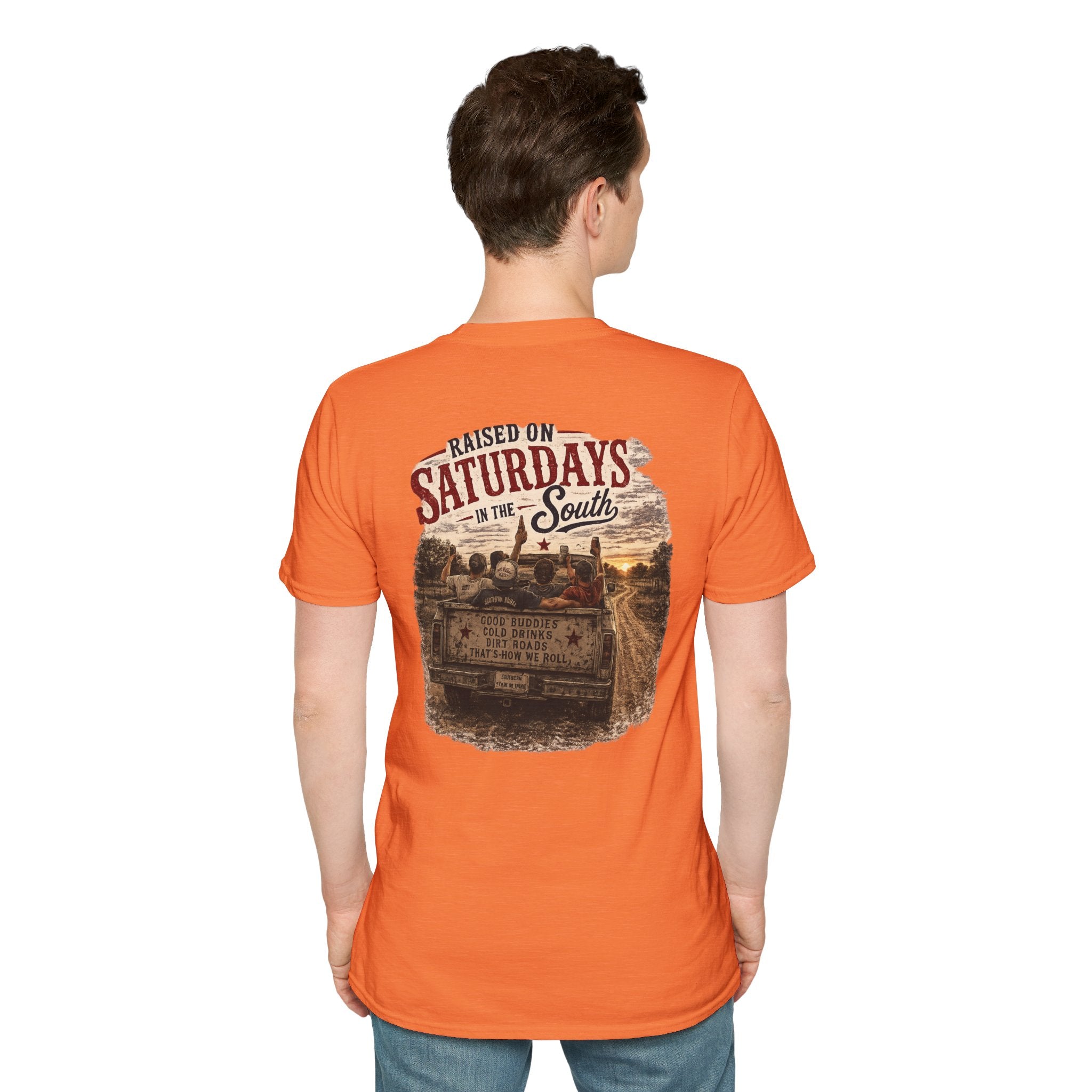 Raised On Saturdays In The South Vintage T-Shirt - Good Riding Buddies