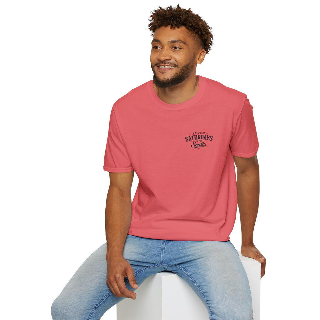 Raised On Saturdays In The South Vintage T-Shirt- Deep Sea Saturdays