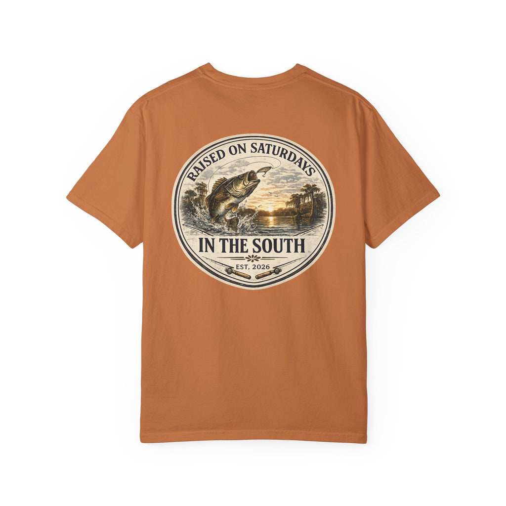 Raised On Saturdays In The South Classic T-Shirt- Fishin Season