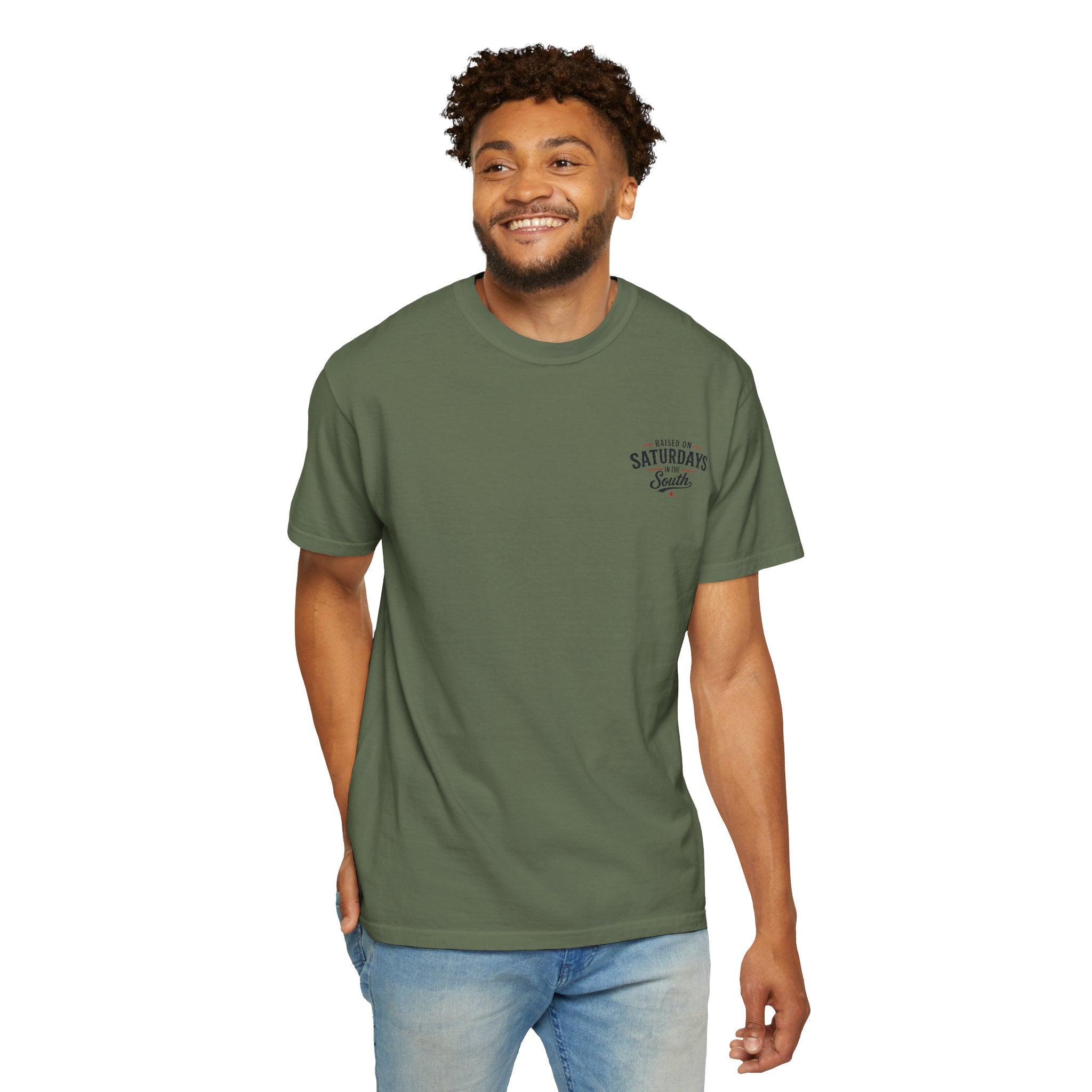 Raised On Saturdays In The South T-Shirt — Saturdays Are Made For Fishin
