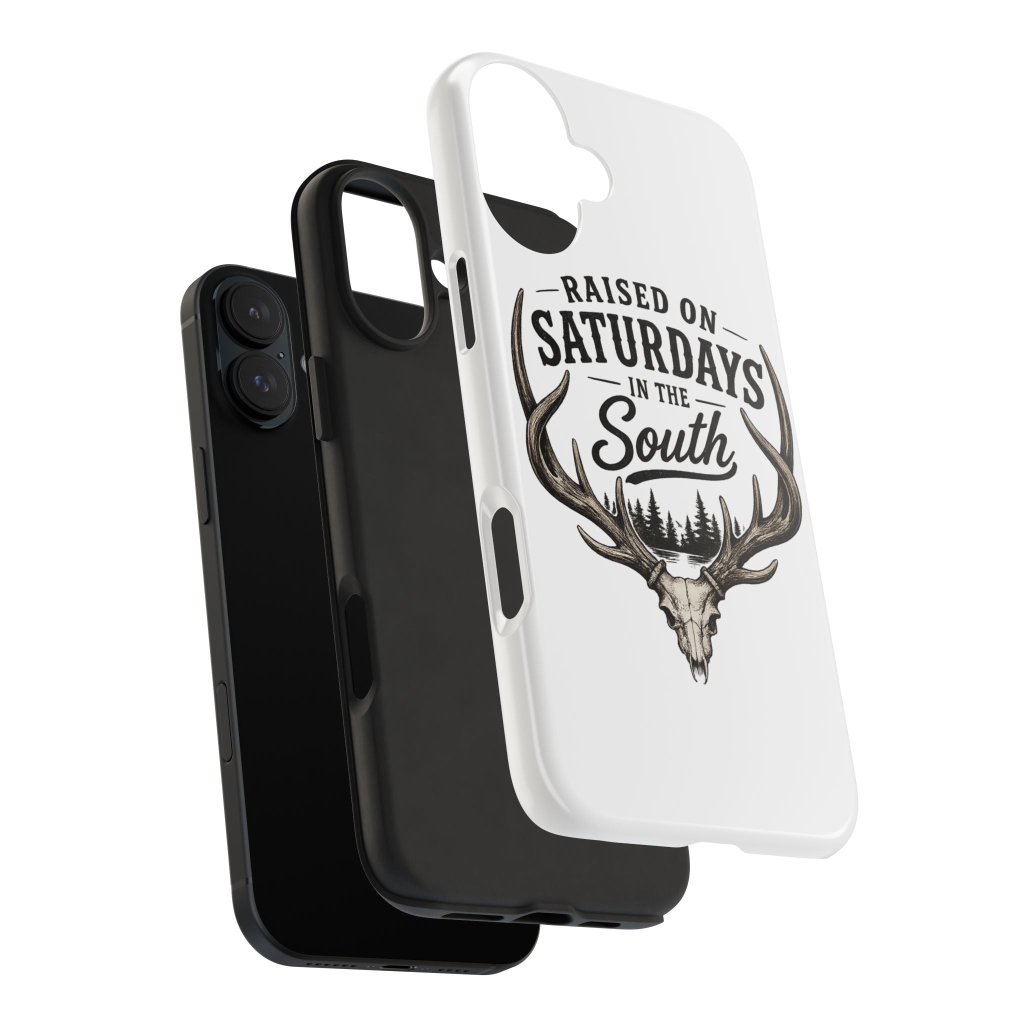 The Spreads Runs Deep In The Woods Phone Case-(white)