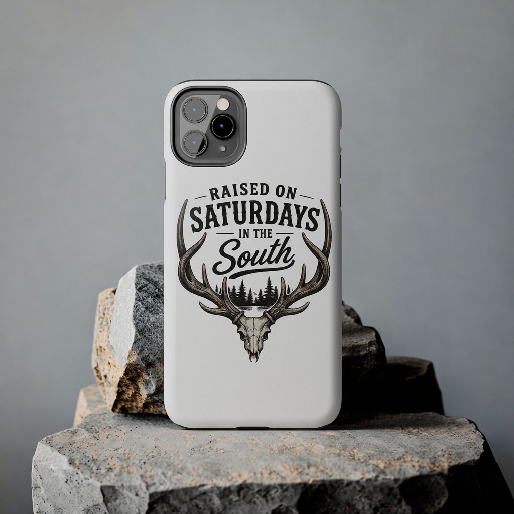 The Spreads Runs Deep In The Woods Phone Case-(white)