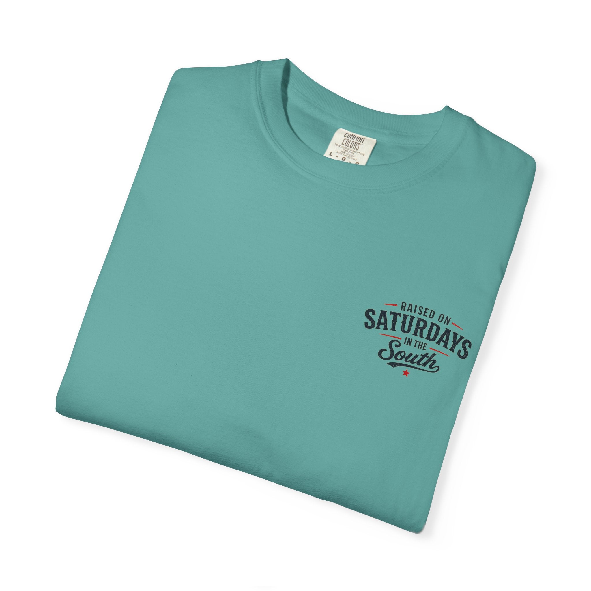 Raised On Saturdays In The South T-Shirt Boy Dad-"Daddy's Home"